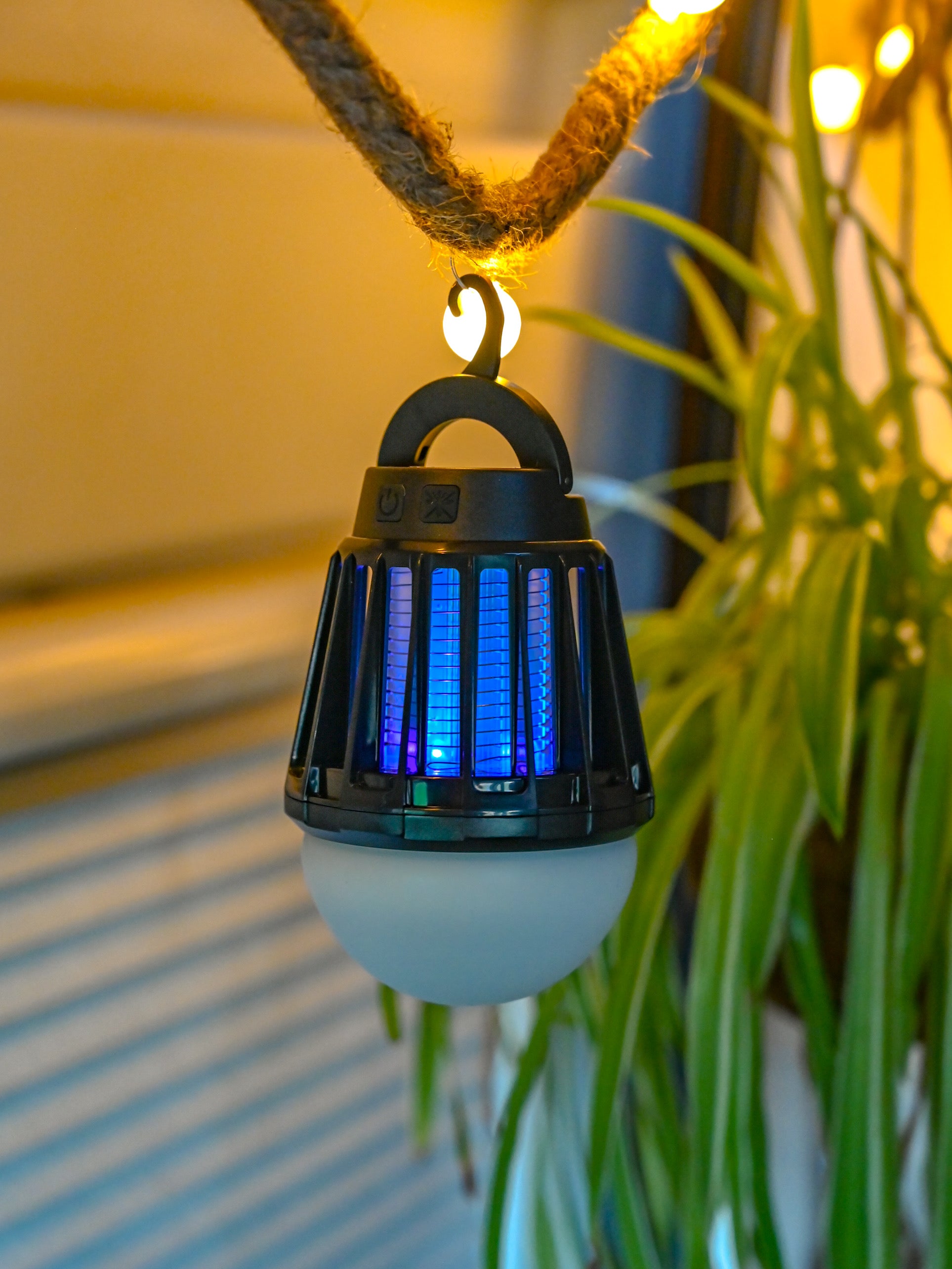 Lámpara Mosquito Magnética - Base Impresa en 3D Offrotie para Bo-Camp, 180 Lúmenes, Impermeable - Portátil para Vanlife