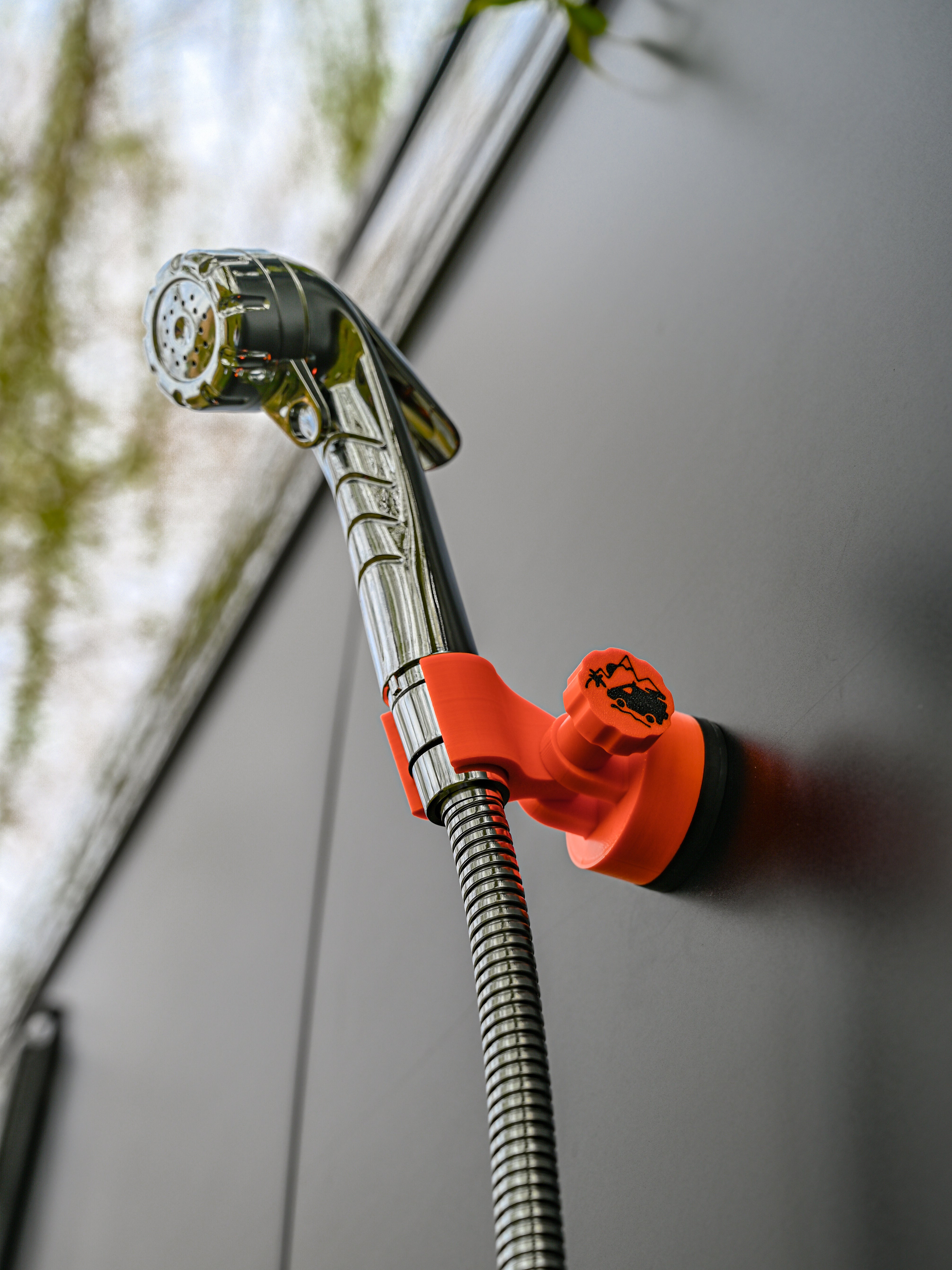 The Shower Holder Magnetic - Offrotie 3D Printed - Portable for Vanlife