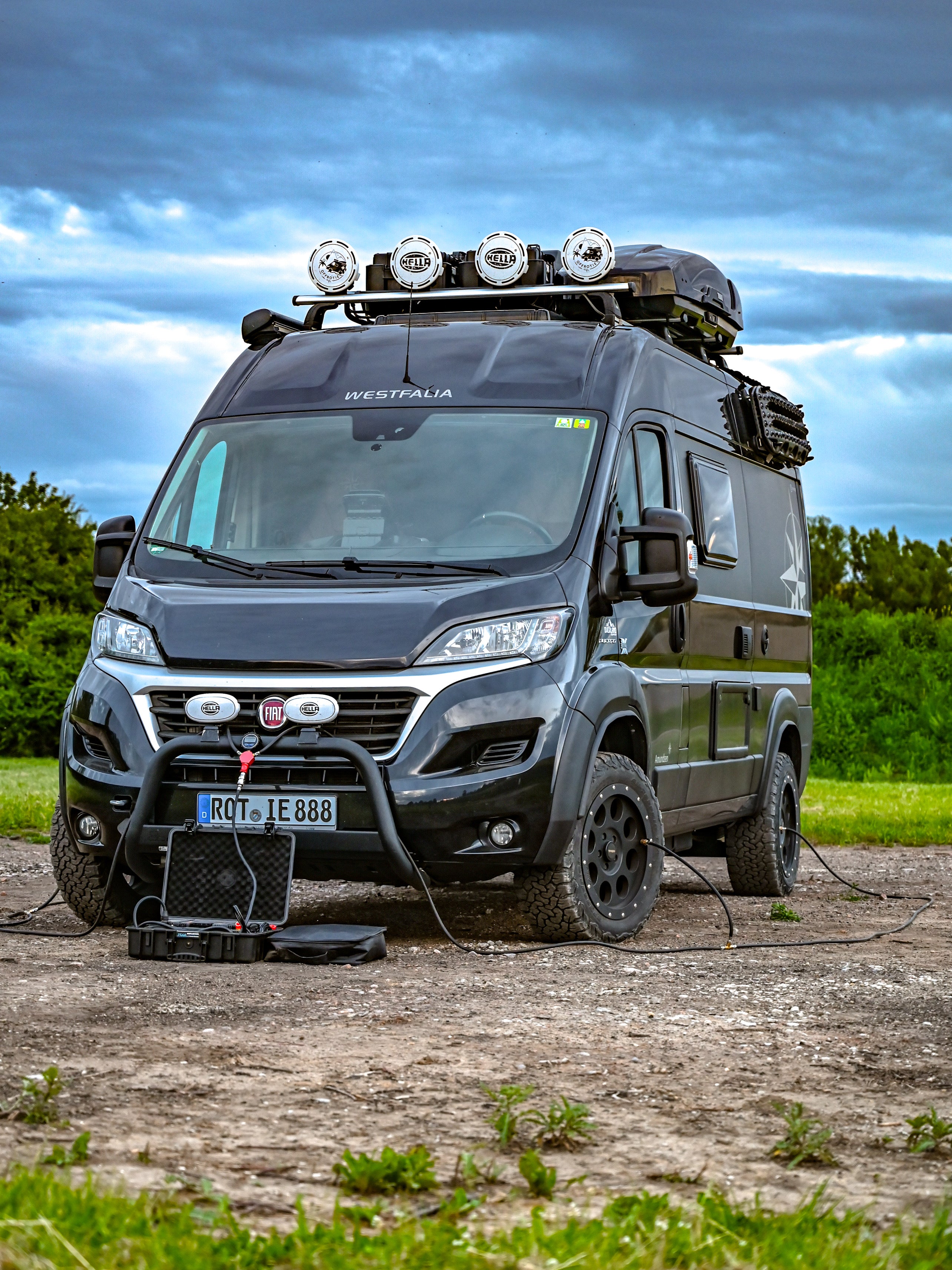 The 4-Tire Inflation/Deflation System - Offrotie Hose Kit - Up To 4500mm Wheelbase