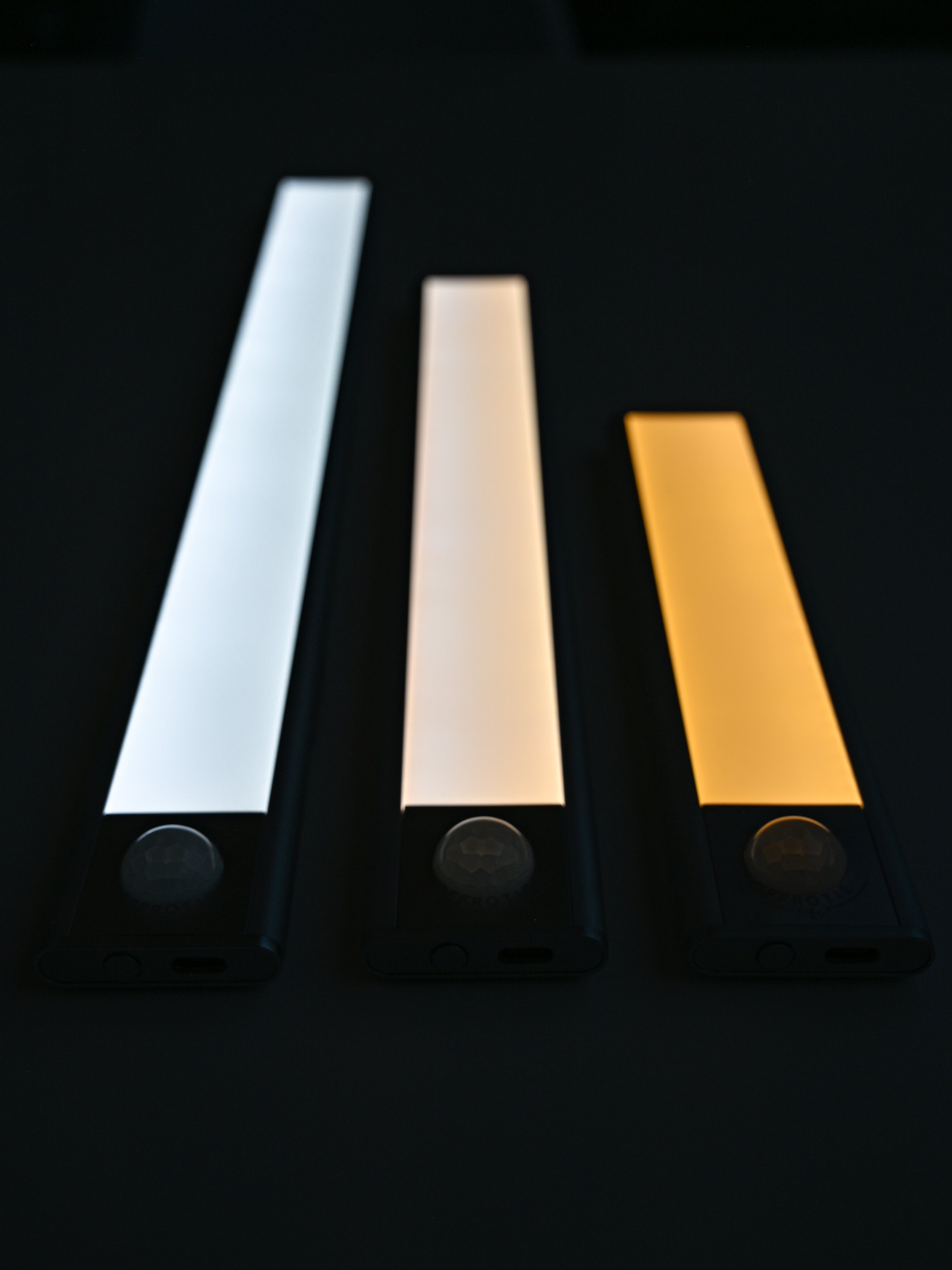 The LED Strip Magnetic - Offrotie Lamp for Cabinets Kitchen Bath - 3 Sizes | Motion Sensor | 3 Color Temperatures