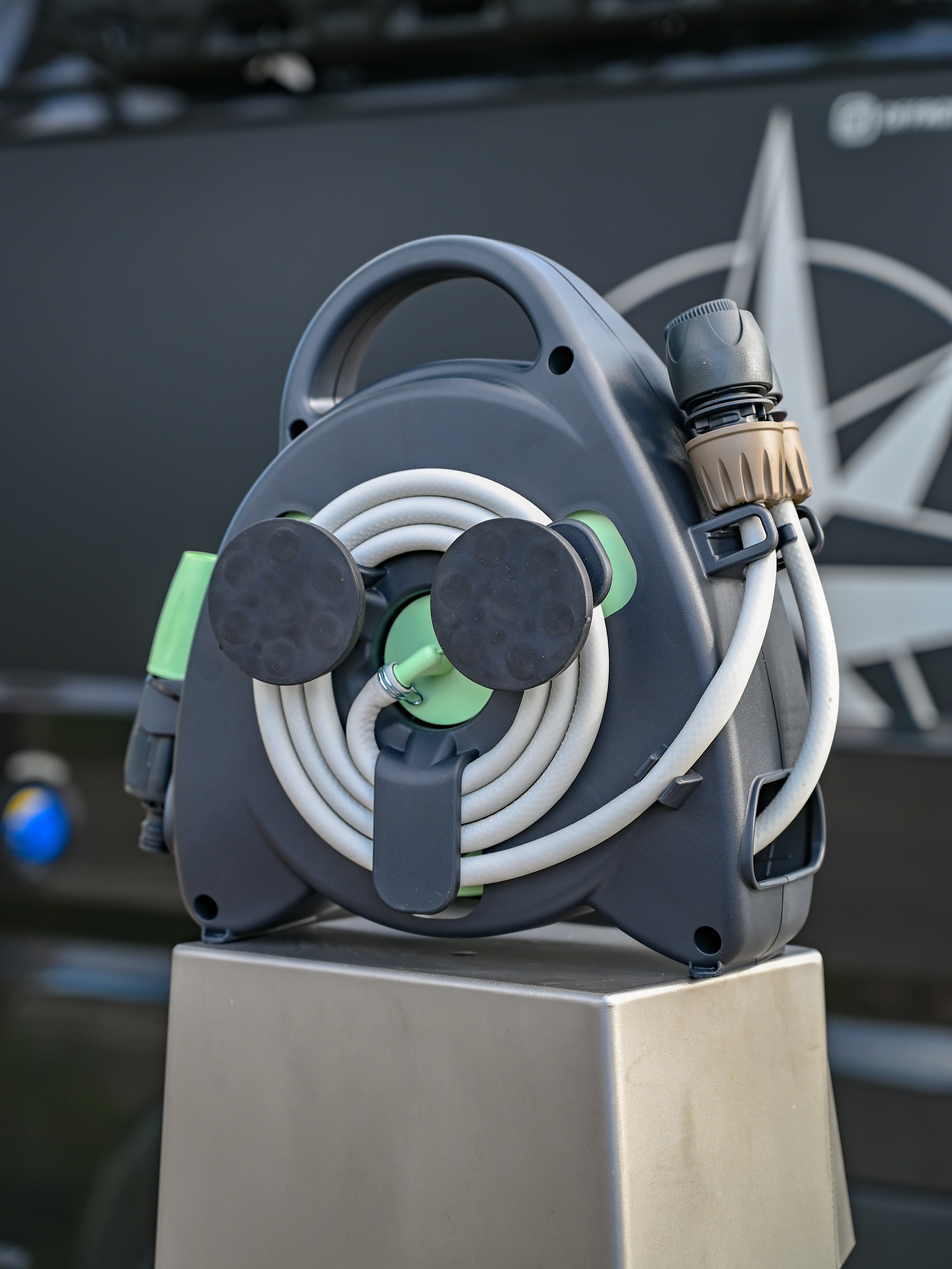 The Mini Hose Bag - Magnetic Hose Reel - Offrotie - 70% Recycled Plastic