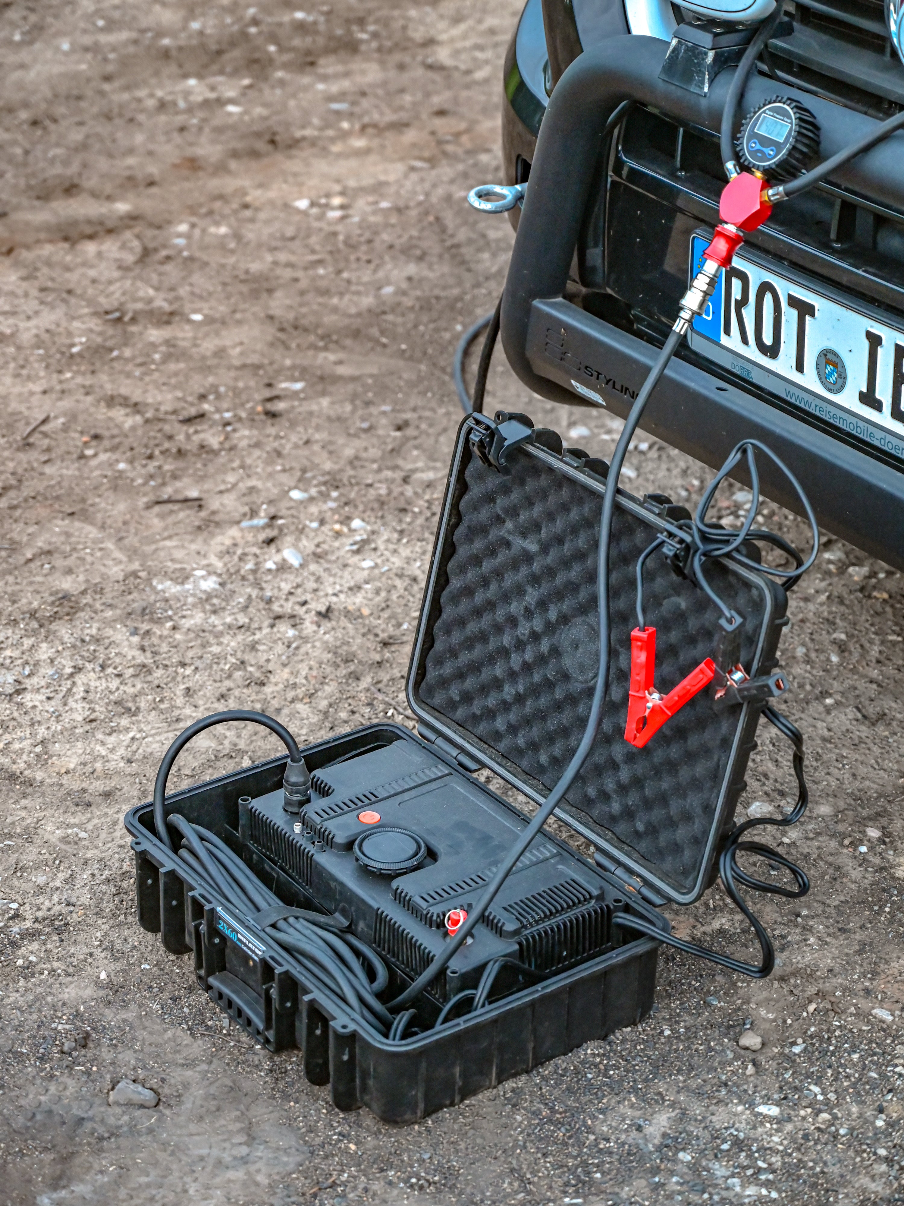 The 4-Tire Inflation/Deflation System - Offrotie Hose Kit - Up To 4500mm Wheelbase