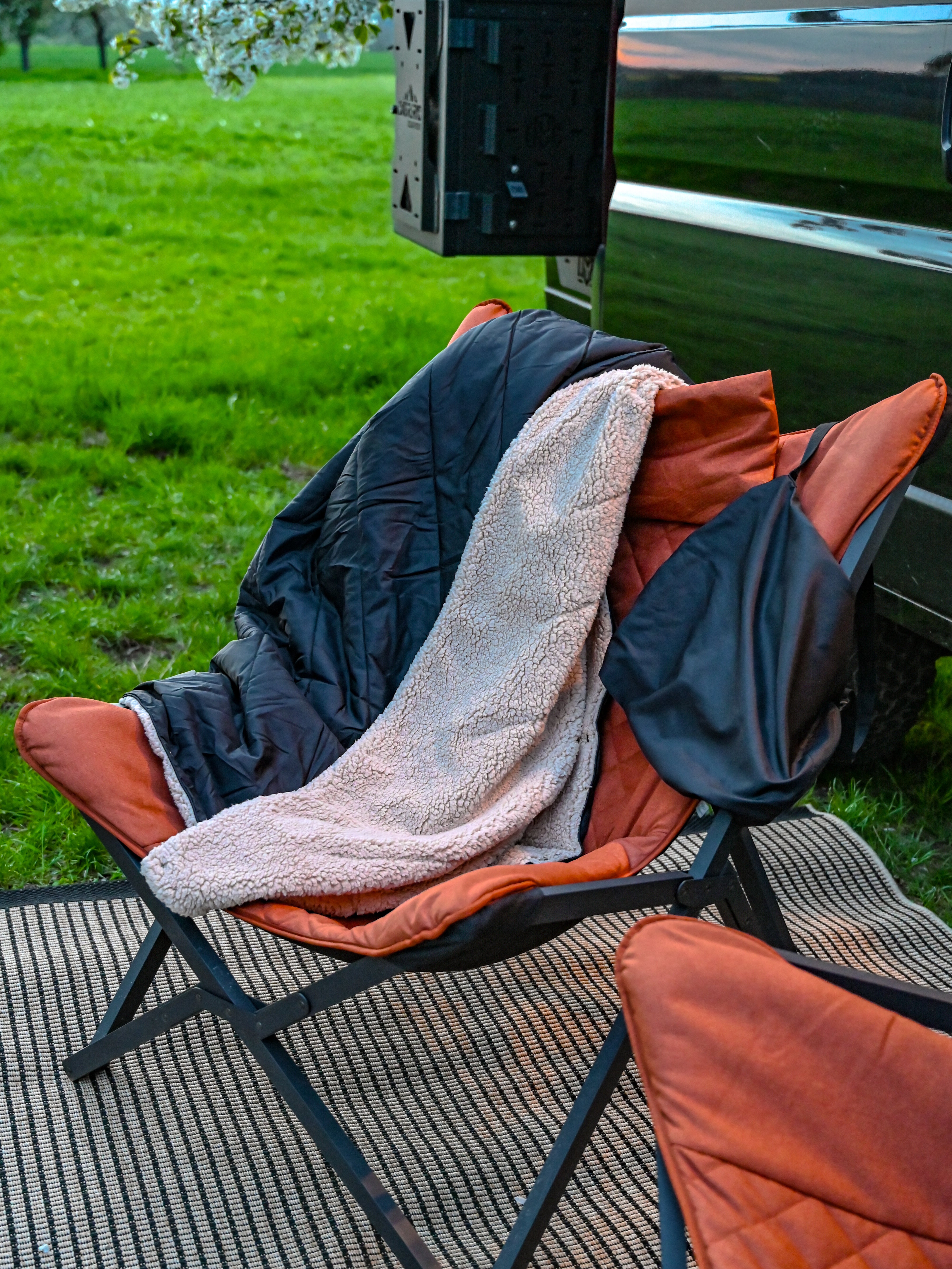 The Blanket - Coperta calda e coccolosa Offrotie - Morbida e sostenibile per la vita in van