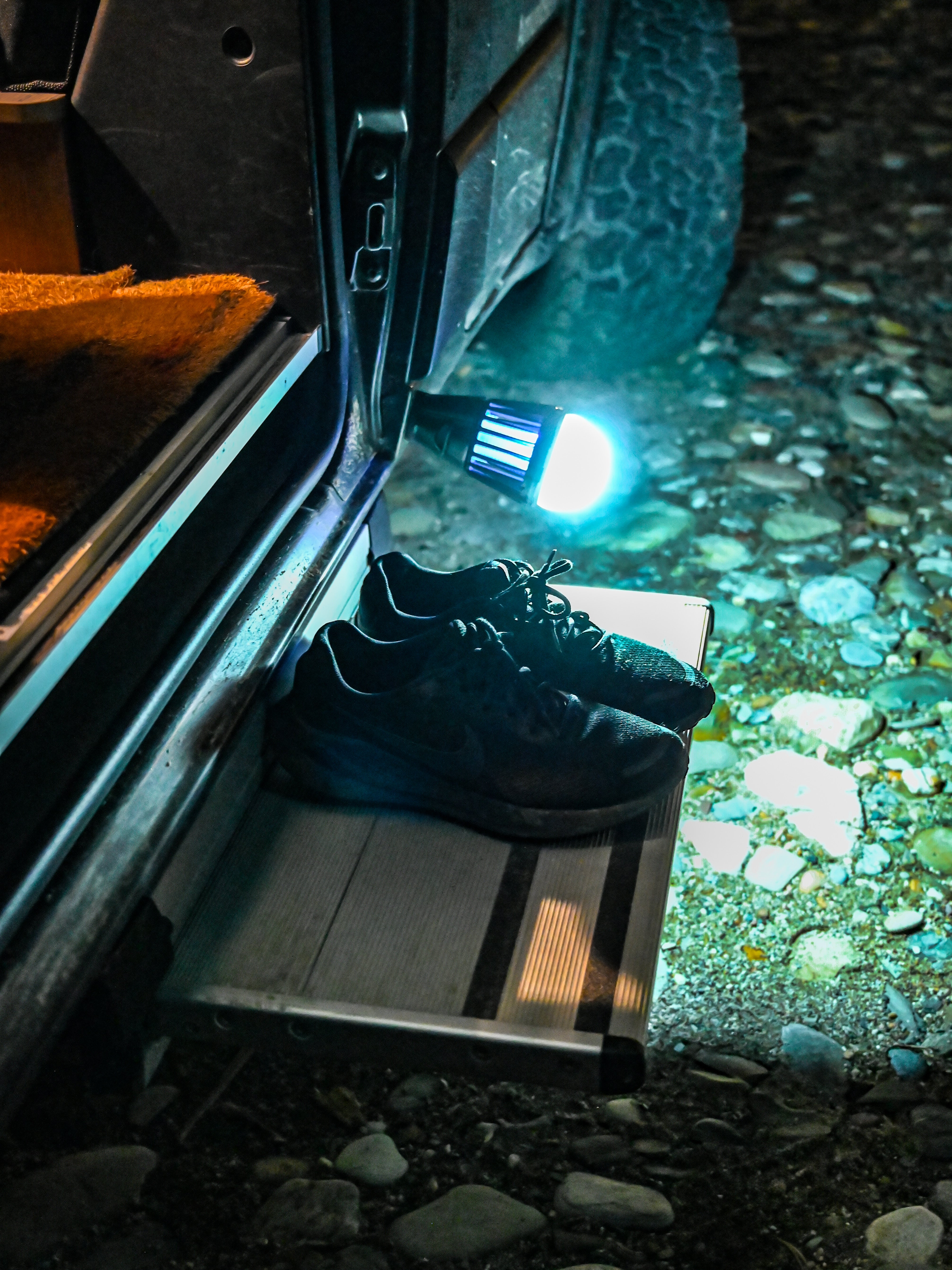 Lámpara Mosquito Magnética - Base Impresa en 3D Offrotie para Bo-Camp, 180 Lúmenes, Impermeable - Portátil para Vanlife