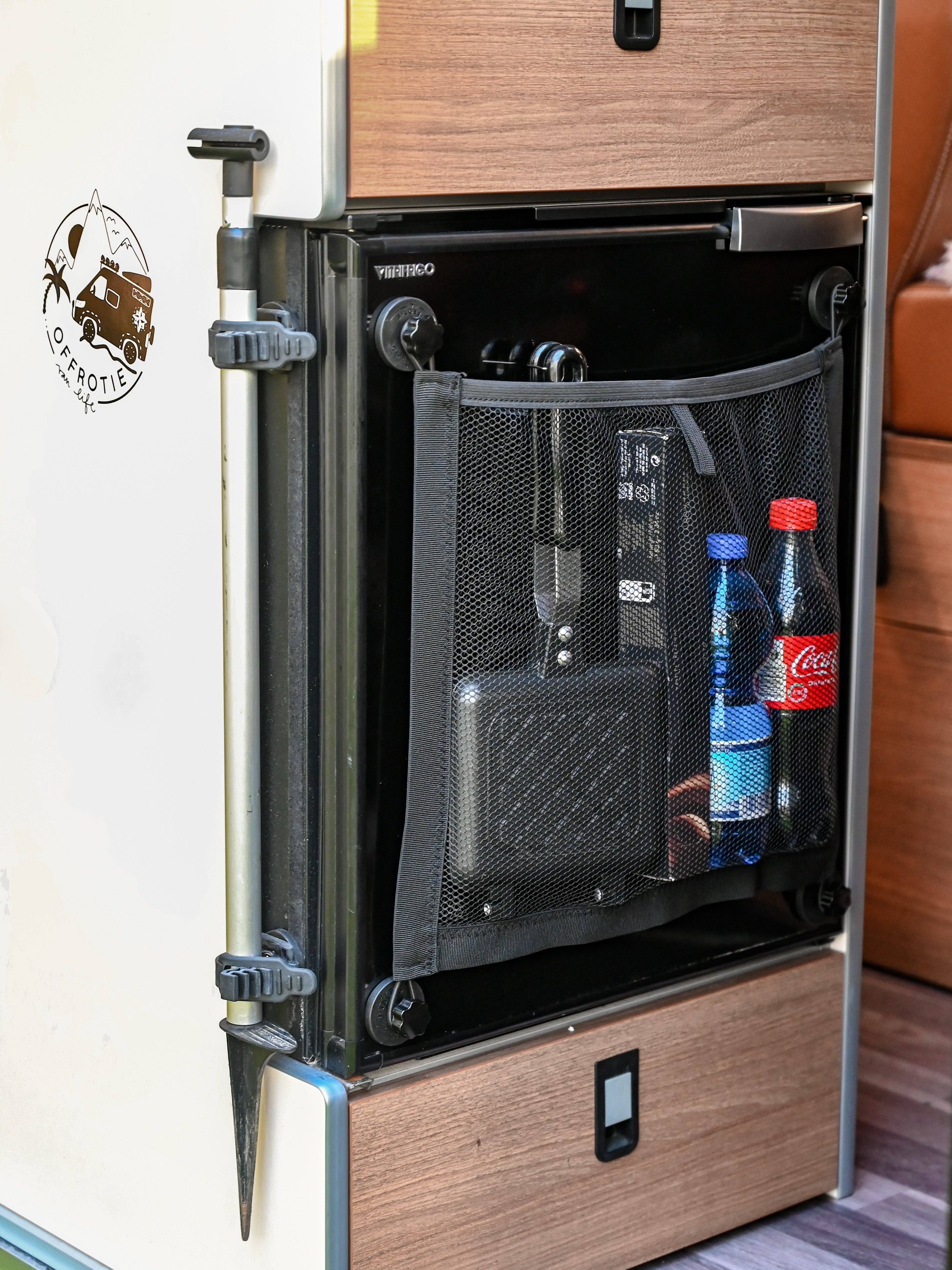 The Net Magnetic - Offrotie Storage Pocket | Cargo Net Organizer Kit