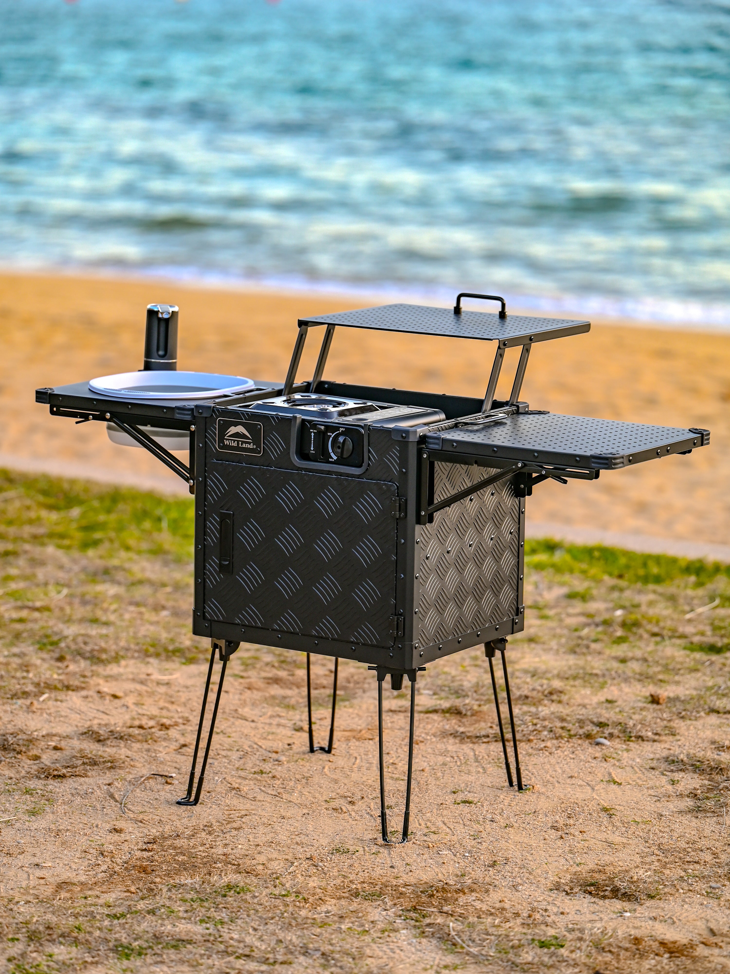 The Kitchen Cube - Offrotie Portable Outdoor Kitchen - Vanlife and Overlander