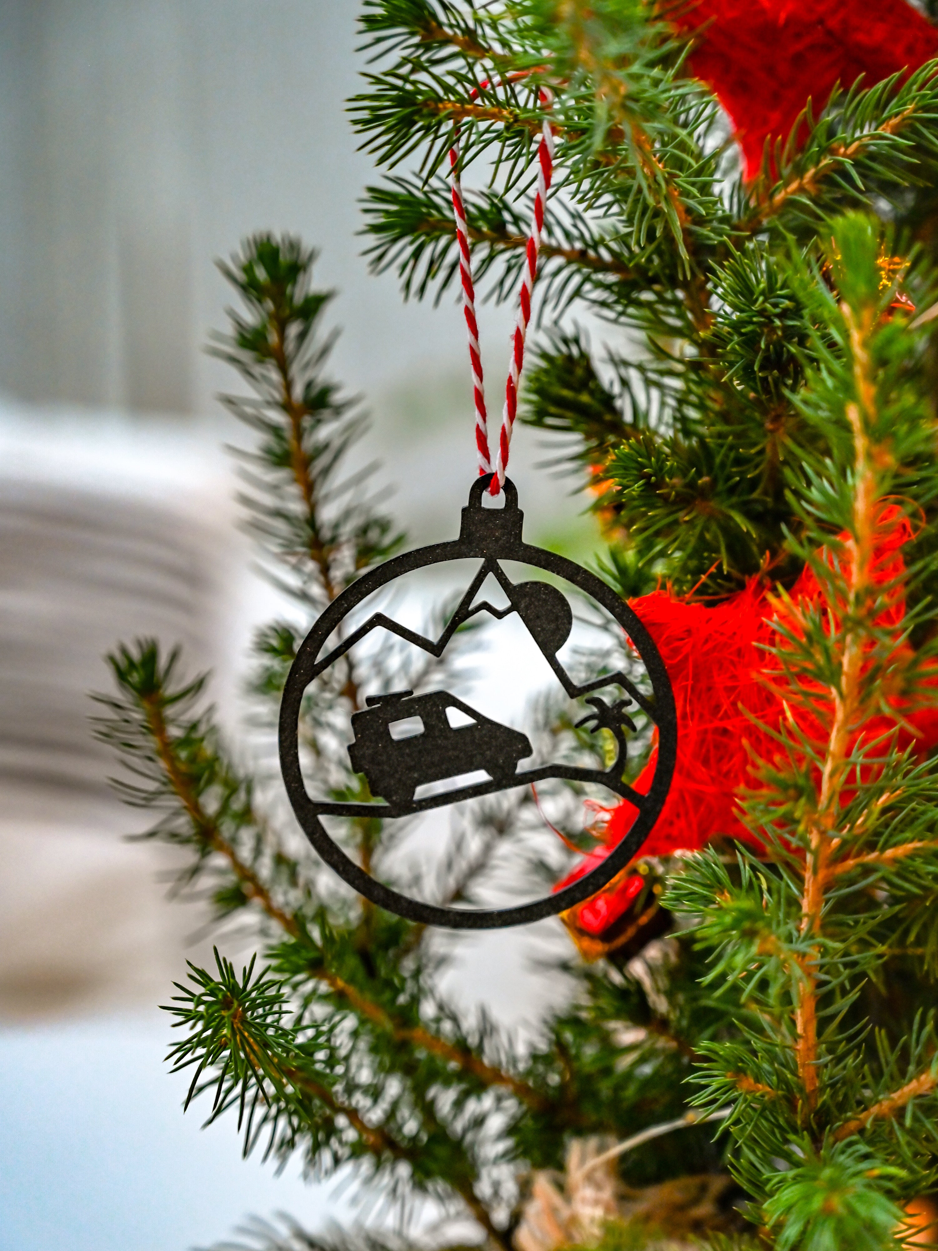 Der Weihnachtsbaum Camper Dekor - Offrotie 3D gedruckt - Vanlife Thema