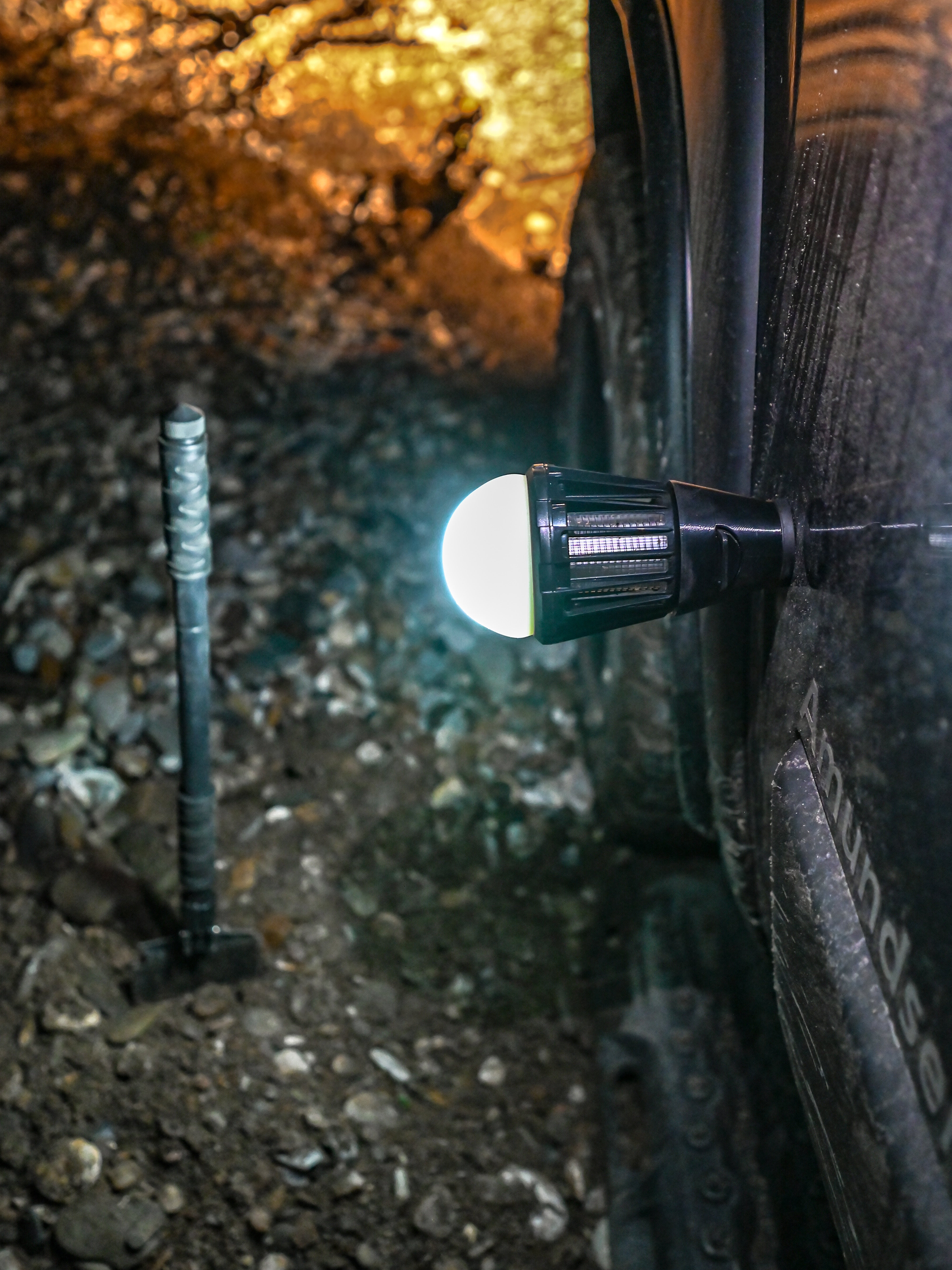 Lámpara Mosquito Magnética - Base Impresa en 3D Offrotie para Bo-Camp, 180 Lúmenes, Impermeable - Portátil para Vanlife