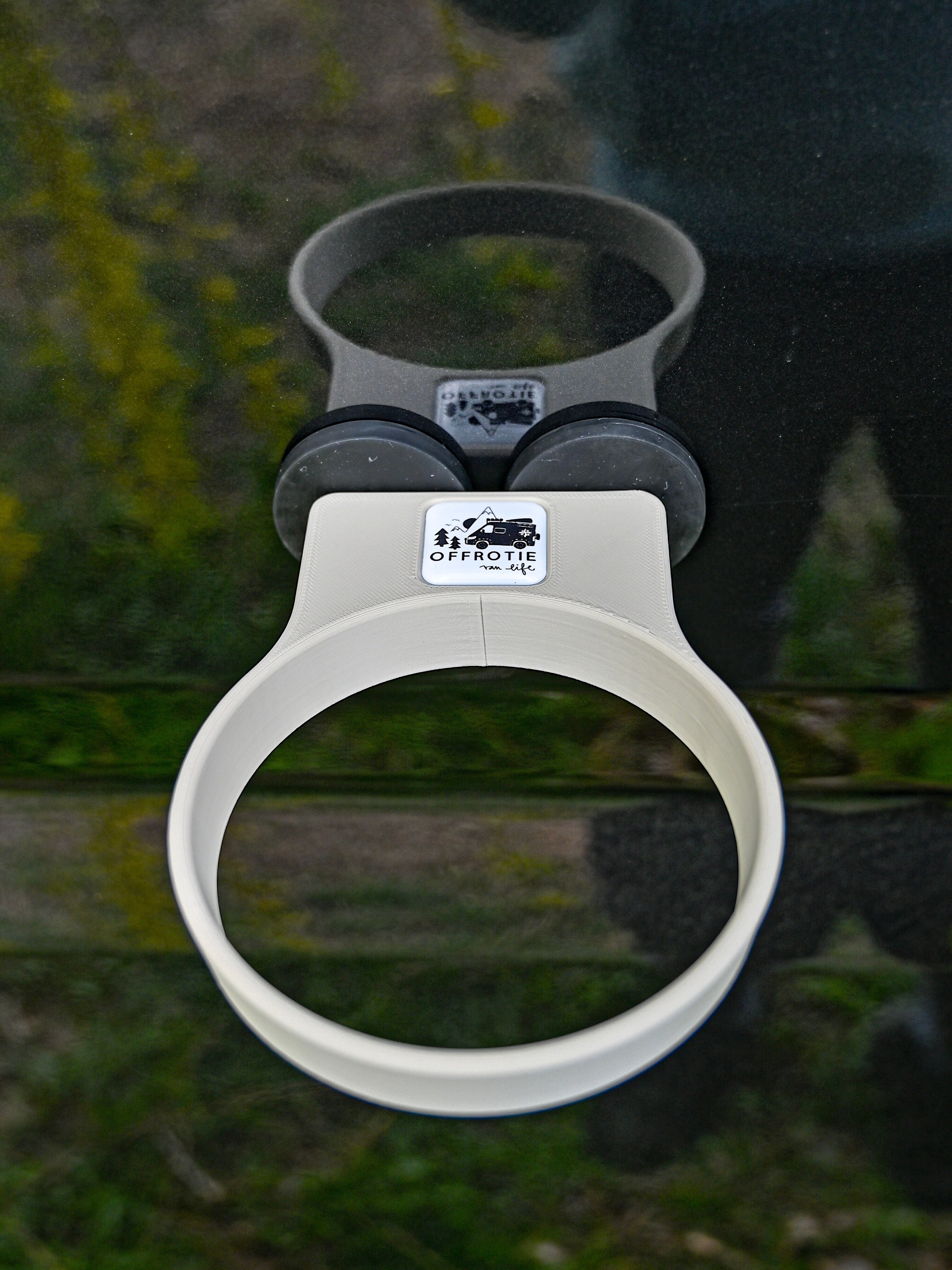 The Ring – Magnetic Plant Holder ø100mm – Offrotie 3D Printed – Portable for Vanlife