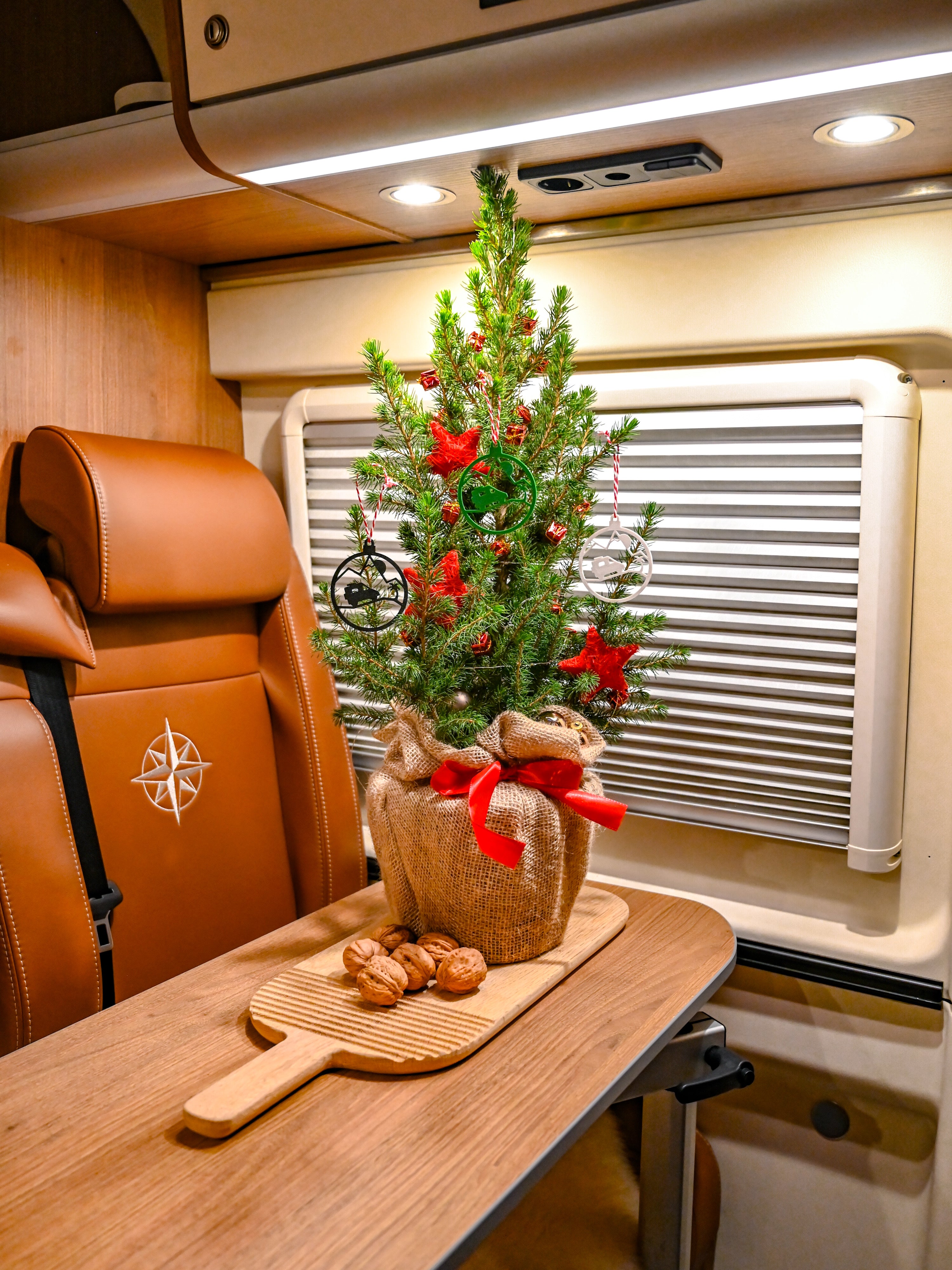Der Weihnachtsbaum Camper Dekor - Offrotie 3D gedruckt - Vanlife Thema