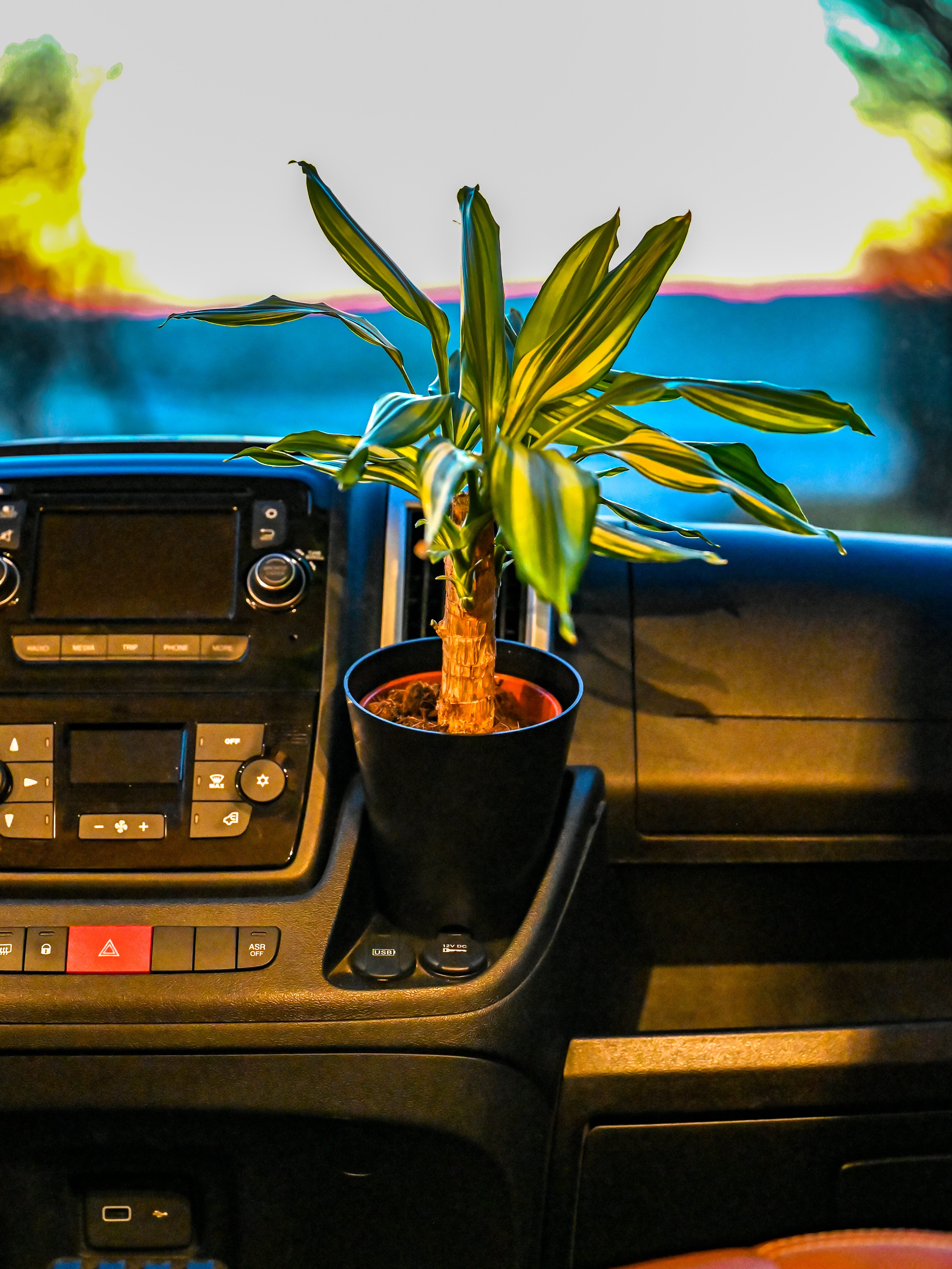 The Pot Holder and Flower Pot Kit Magnetic – Offrotie 3D Printed – Portable for Vanlife