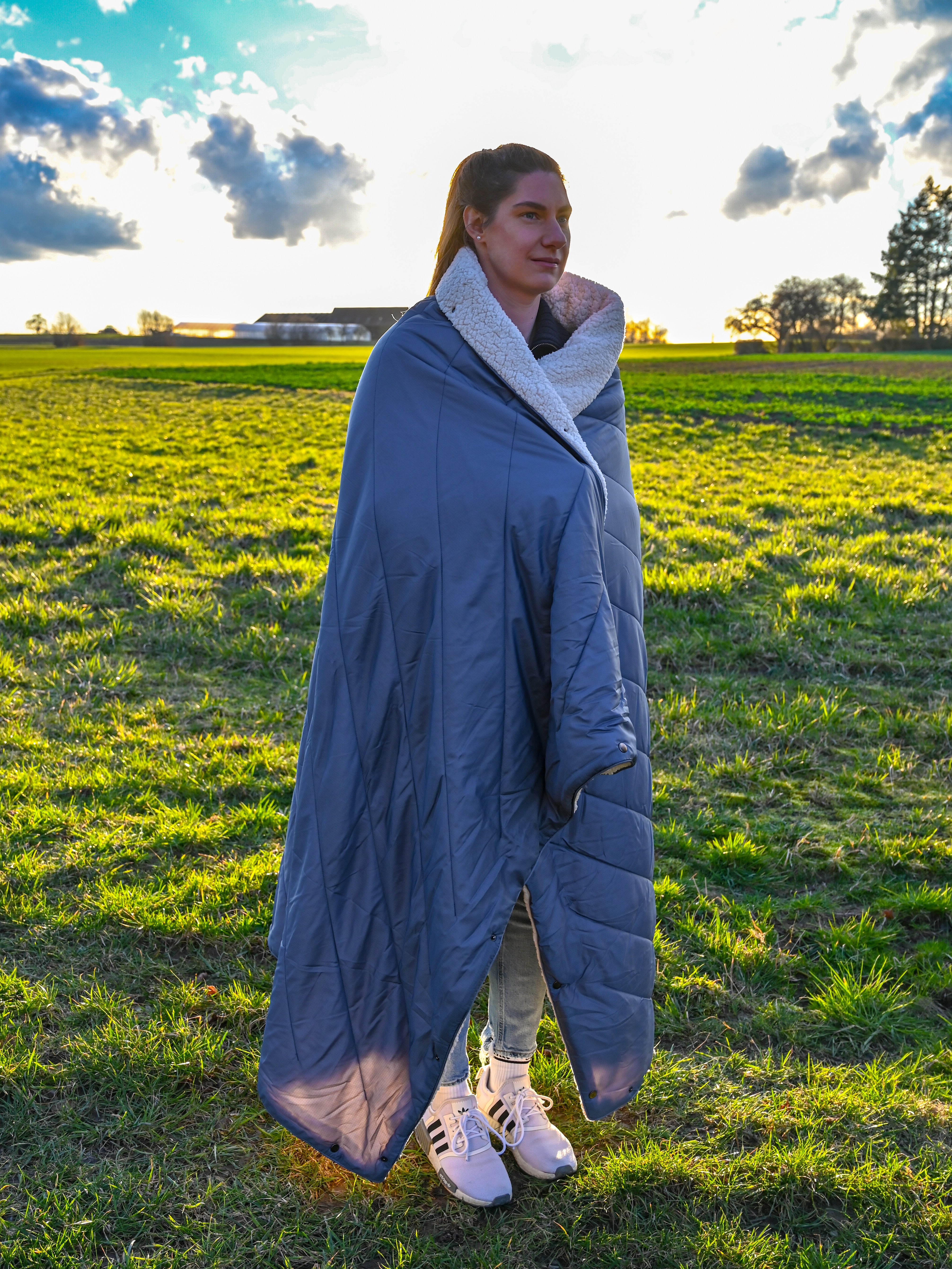 The Blanket - Coperta calda e coccolosa Offrotie - Morbida e sostenibile per la vita in van