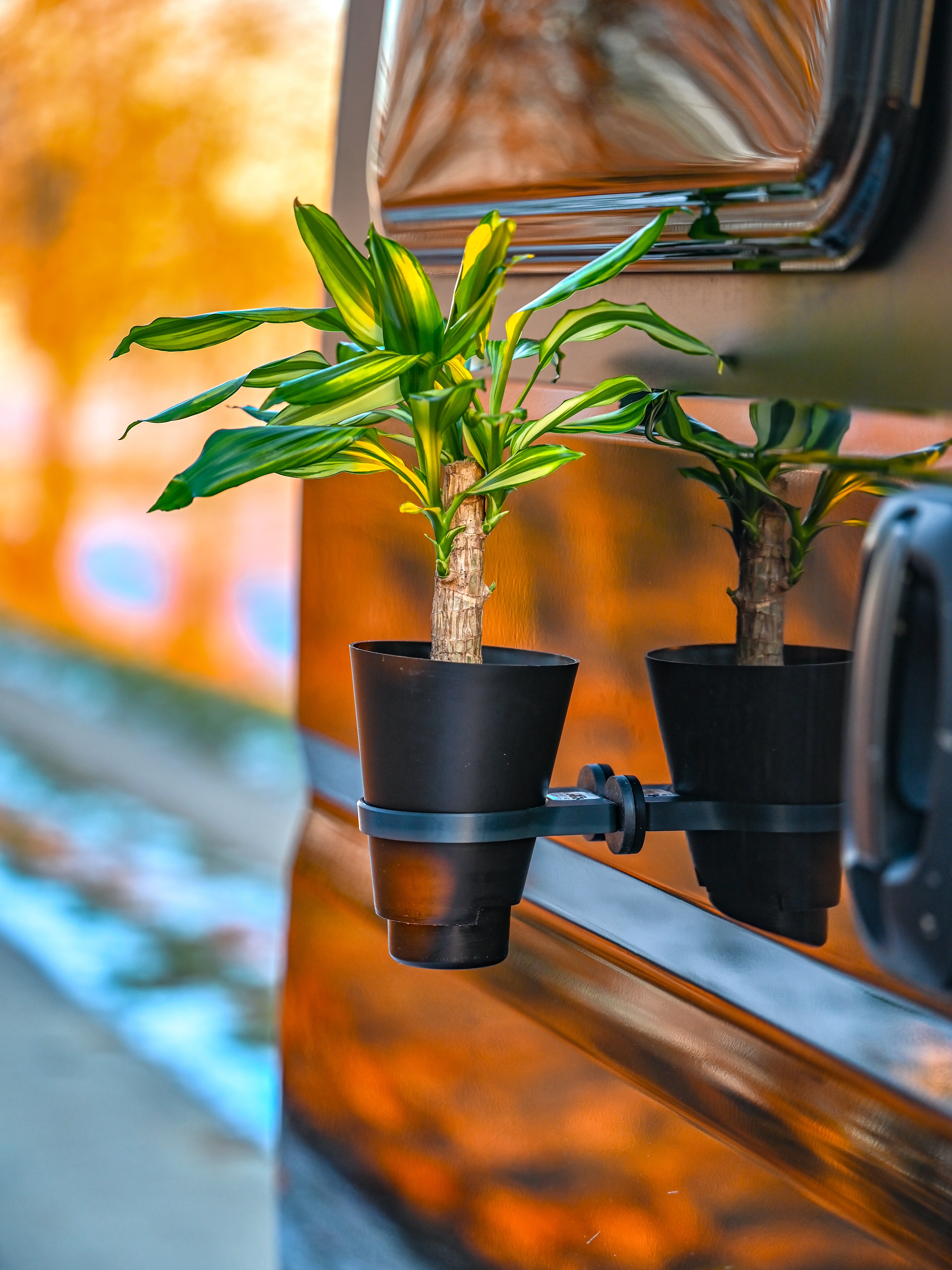 The Pot Holder and Flower Pot Kit Magnetic – Offrotie 3D Printed – Portable for Vanlife