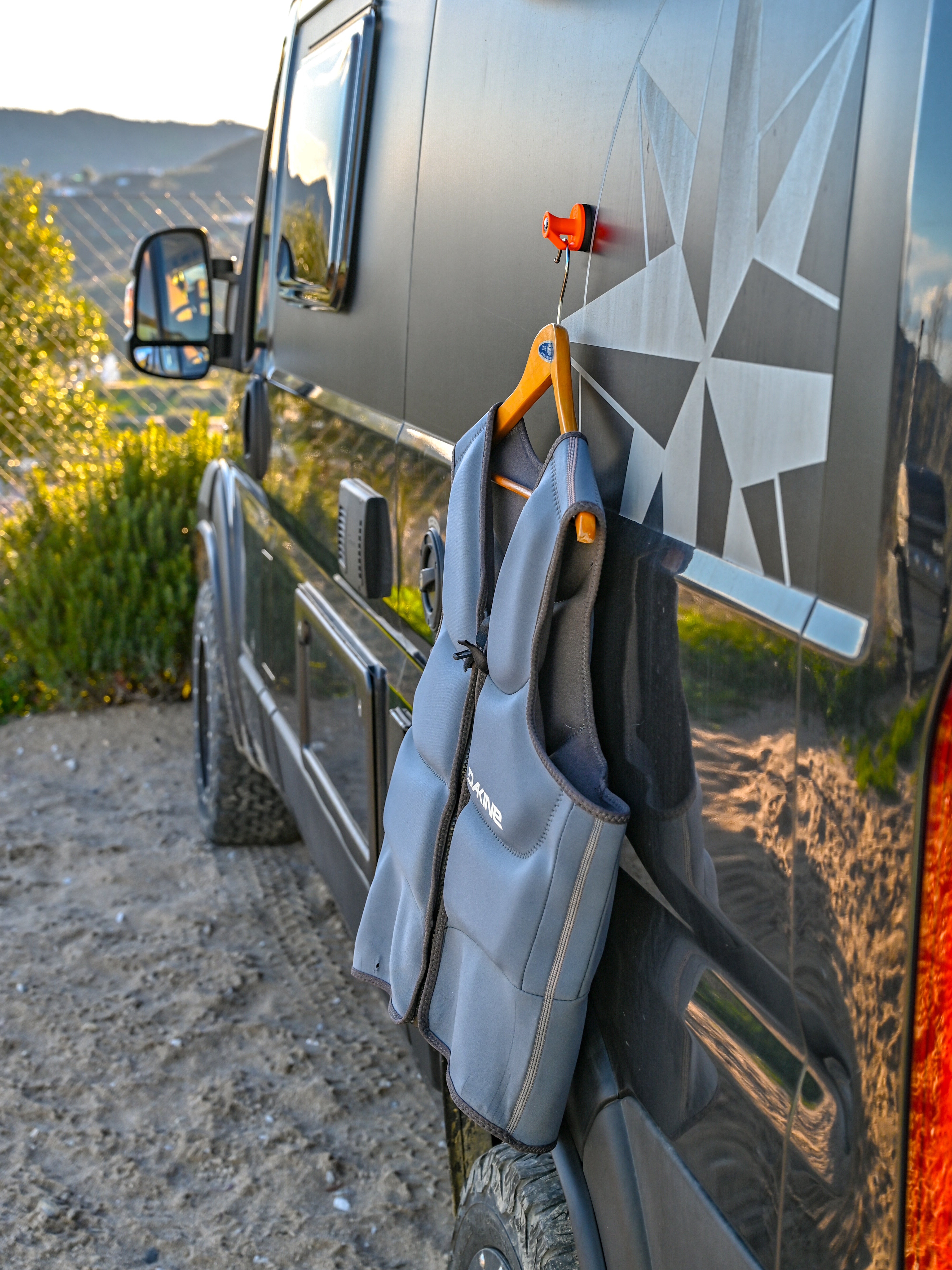 Der Espresso-Haken – Offrotie 3D-gedruckter Magnethaken – Tragbar fürs Vanlife