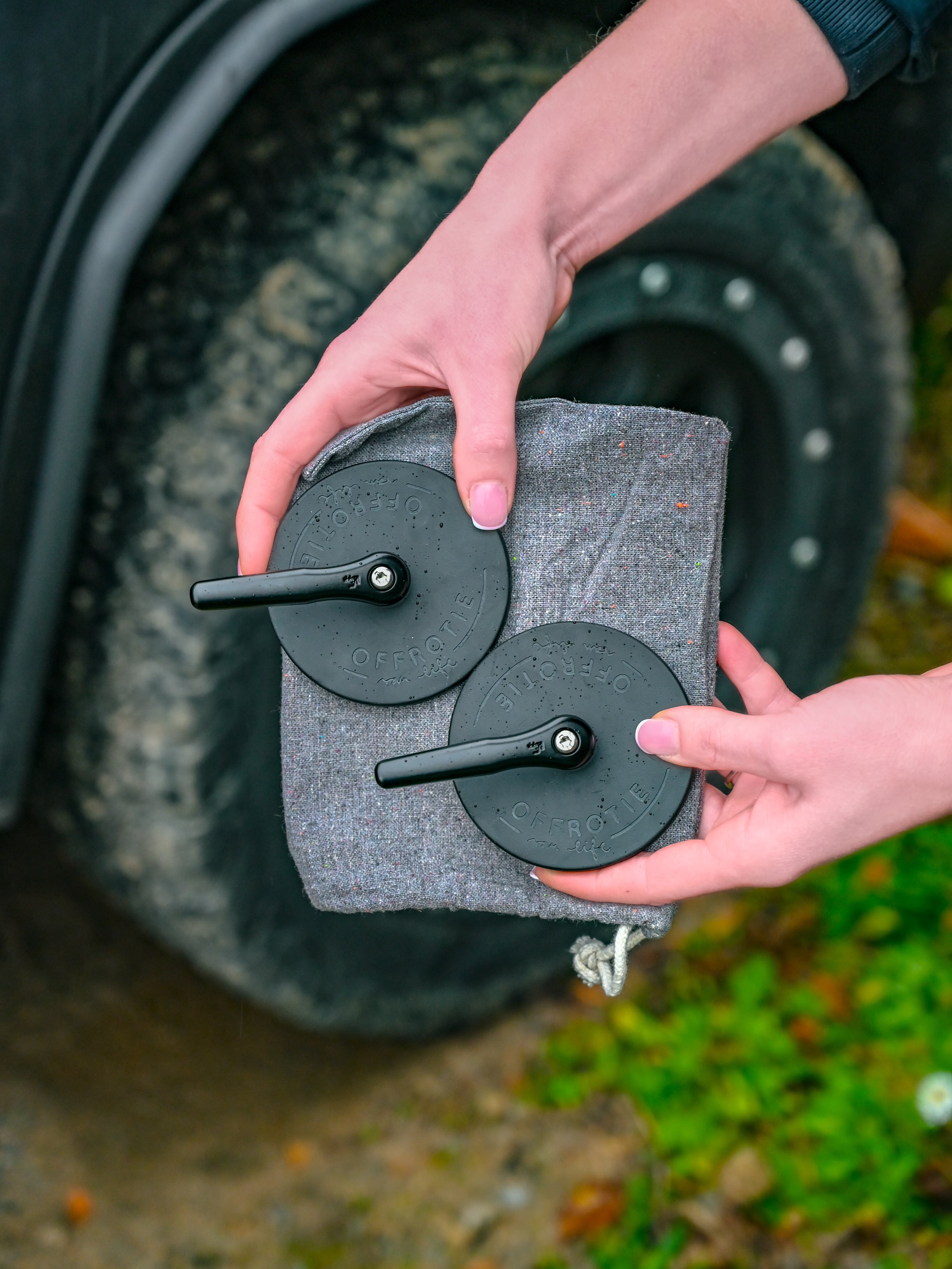 Supporto magnetico per gambe tenda da sole – Offrotie – Per tutte le tende da sole per furgoni