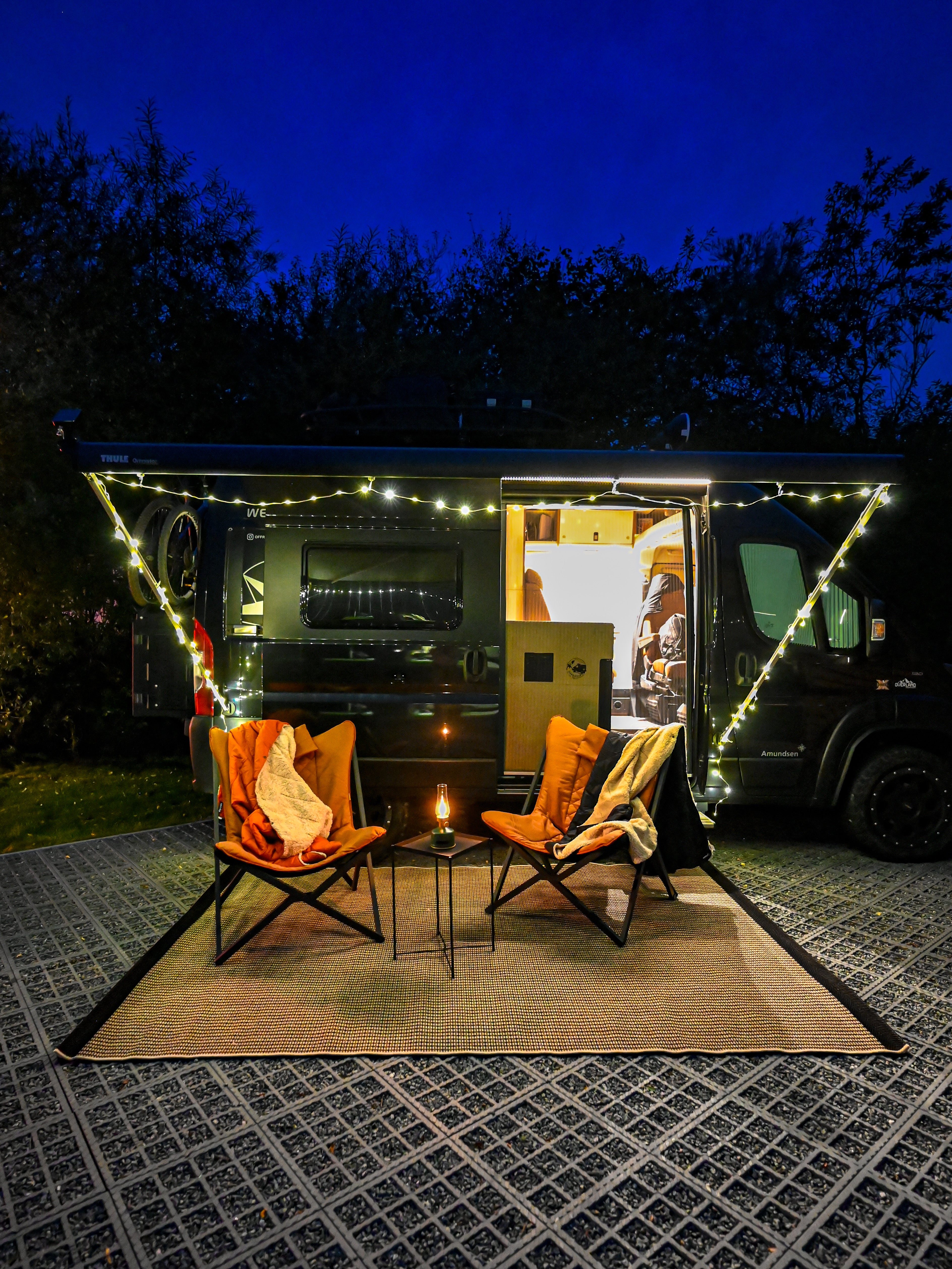 Luci solari per tende da sole - Impermeabili IP65 - Per tutte le tende da sole