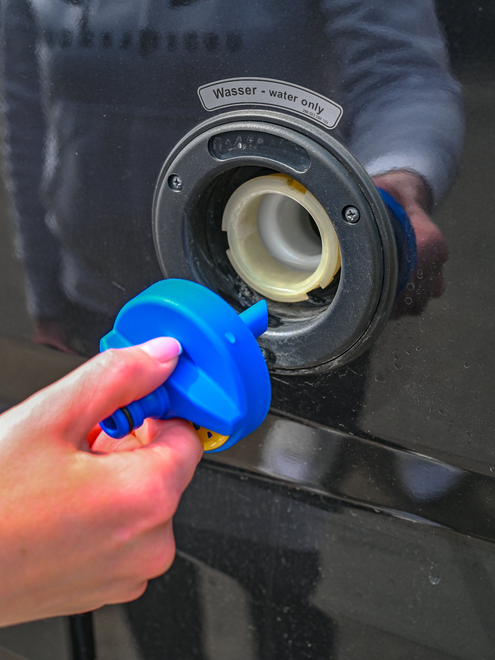 Der Wassertankanschluss - Universal Tank Adapter