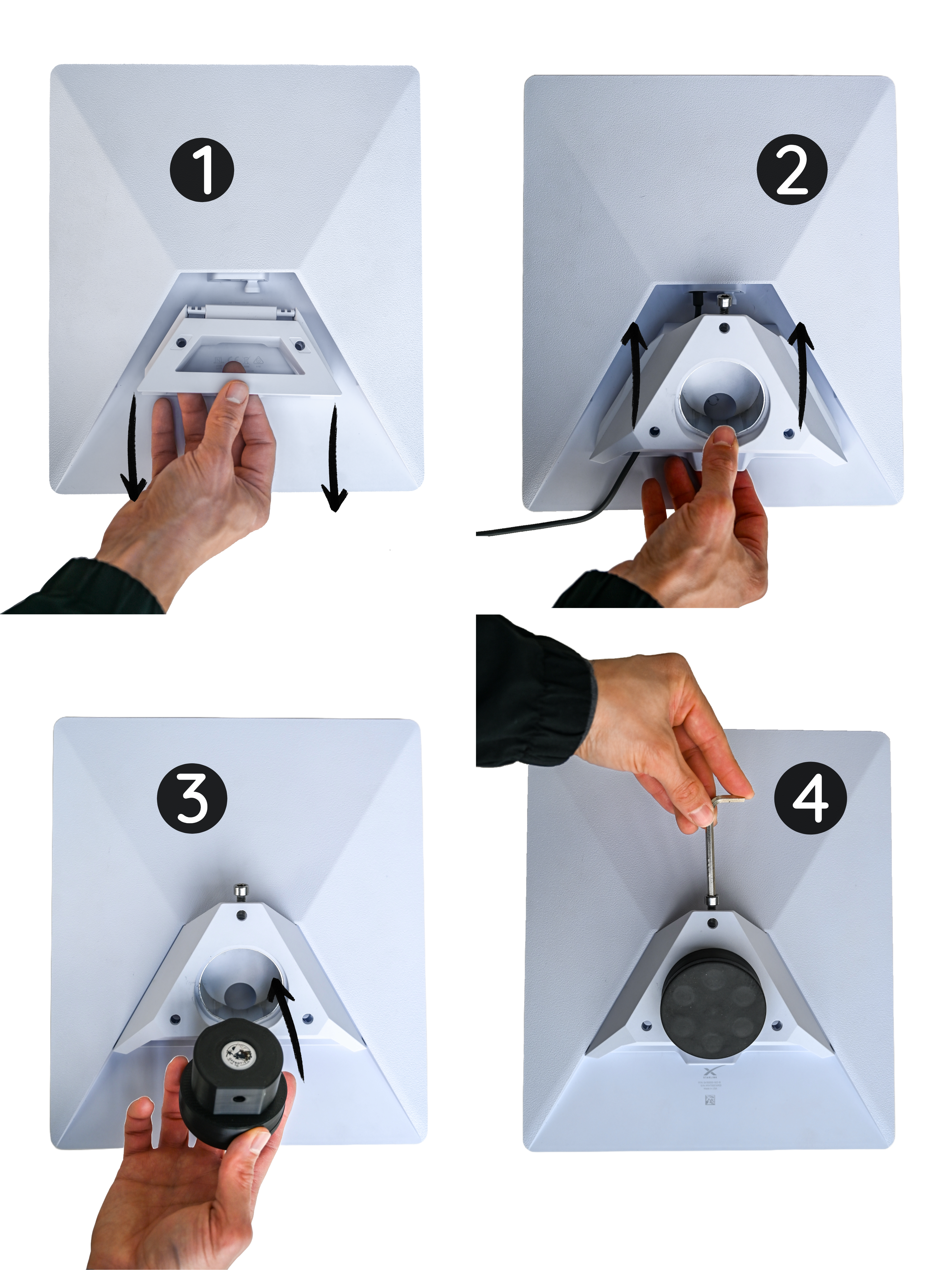 Der Starlink Mini Magnethalter – Offrotie 3D gedruckt – Tragbar für Vanlife