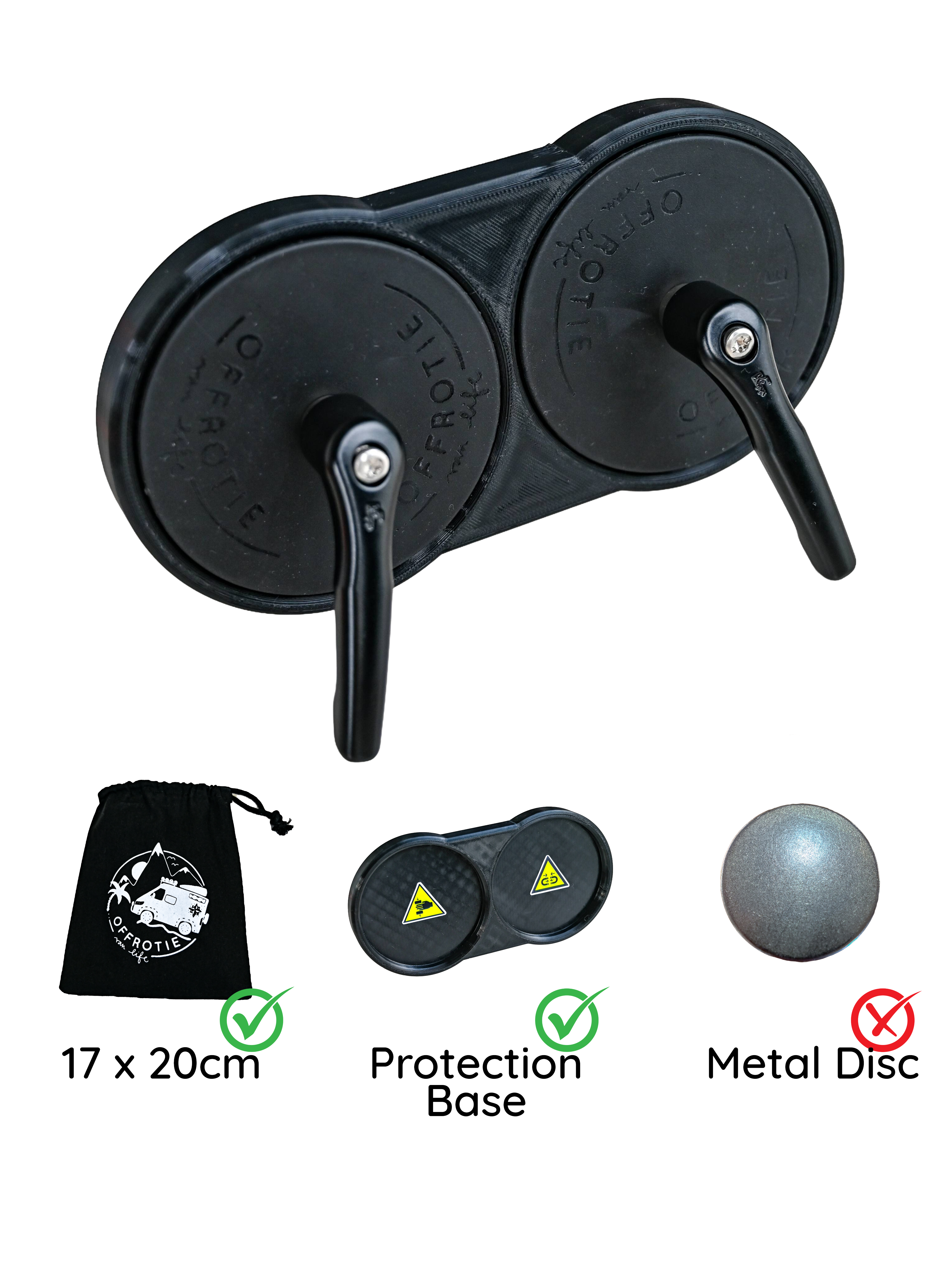 Die magnetische Markisenfußhalterung - Offrotie - Für alle Van-Markisen