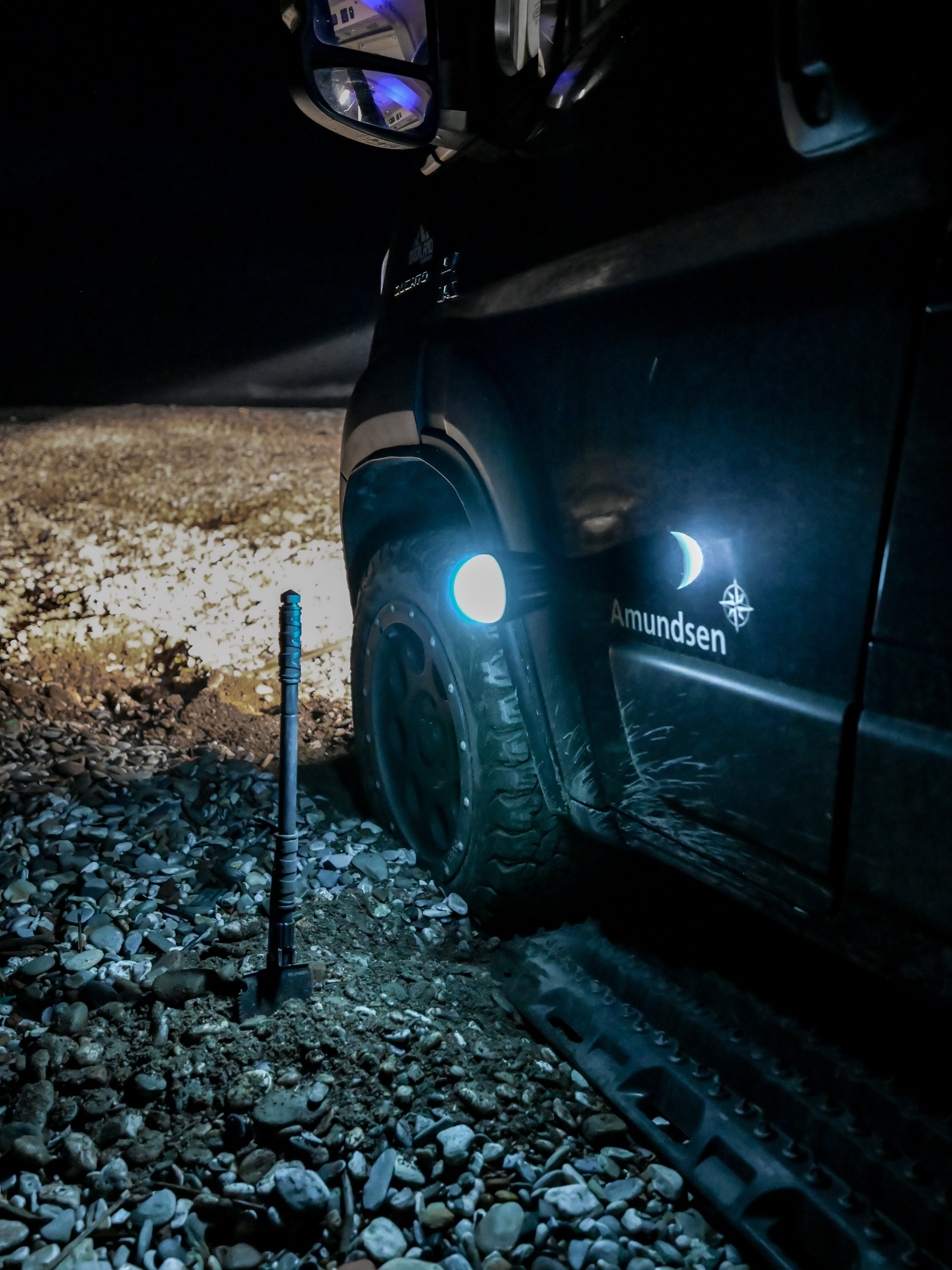 Lámpara Mosquito Magnética - Base Impresa en 3D Offrotie para Bo-Camp, 180 Lúmenes, Impermeable - Portátil para Vanlife