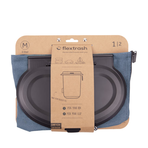 Papelera Flextrash - Mediana 5 litros - Portátil para Vanlife