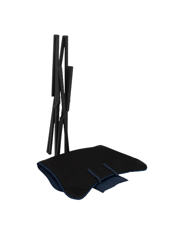 Silla Relax Bo-Camp Molfat - Colección Industrial - Plegable para Vanlife