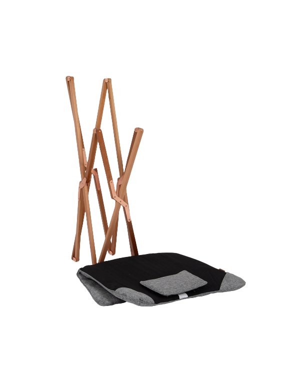The Bo-Camp Bloomsbury Relax Chair - Urban Outdoor Collection - Foldable for Vanlife