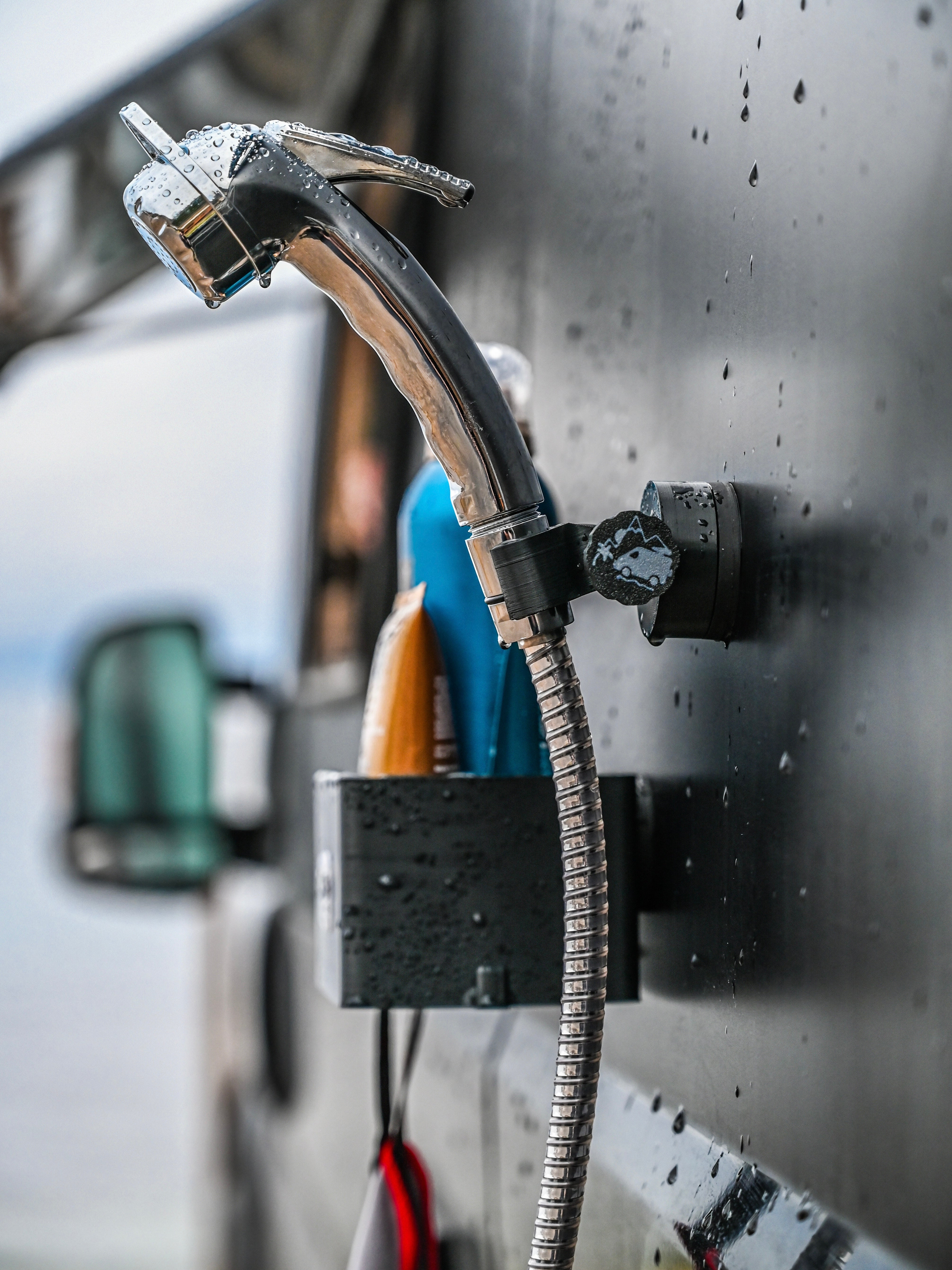 The Shower Holder Magnetic - Offrotie 3D Printed - Portable for Vanlife
