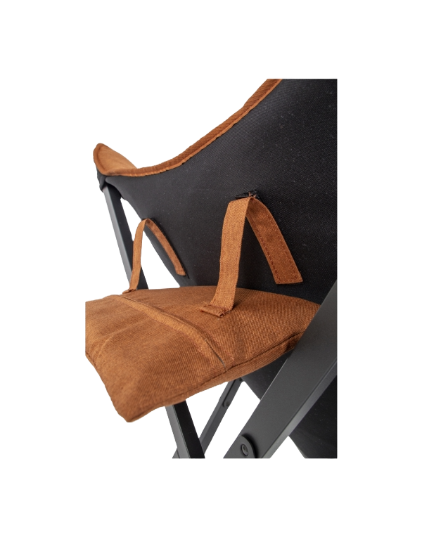 Silla Relax Bo-Camp Molfat - Colección Industrial - Plegable para Vanlife