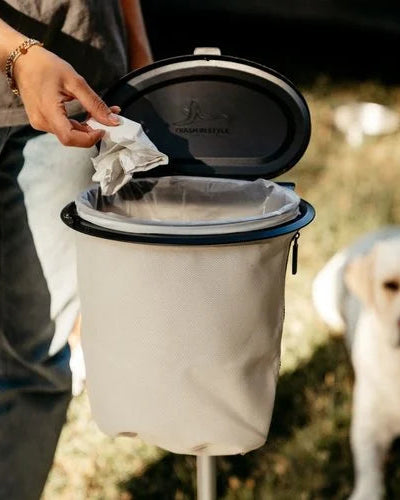 Der Flextrash Abfalleimer - Klein 3 Liter - Tragbar für Vanlife