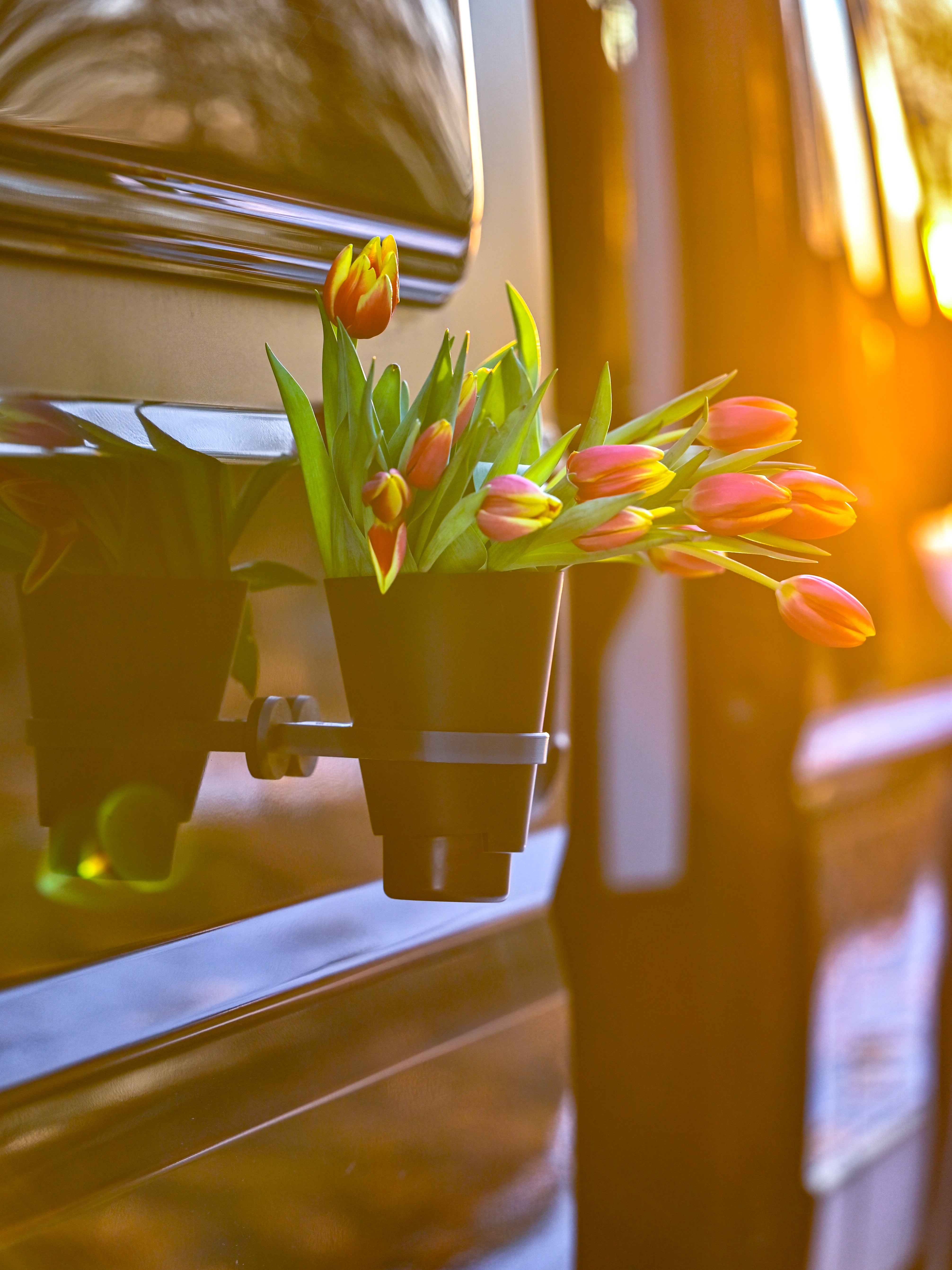 The Pot Holder and Flower Pot Kit Magnetic – Offrotie 3D Printed – Portable for Vanlife