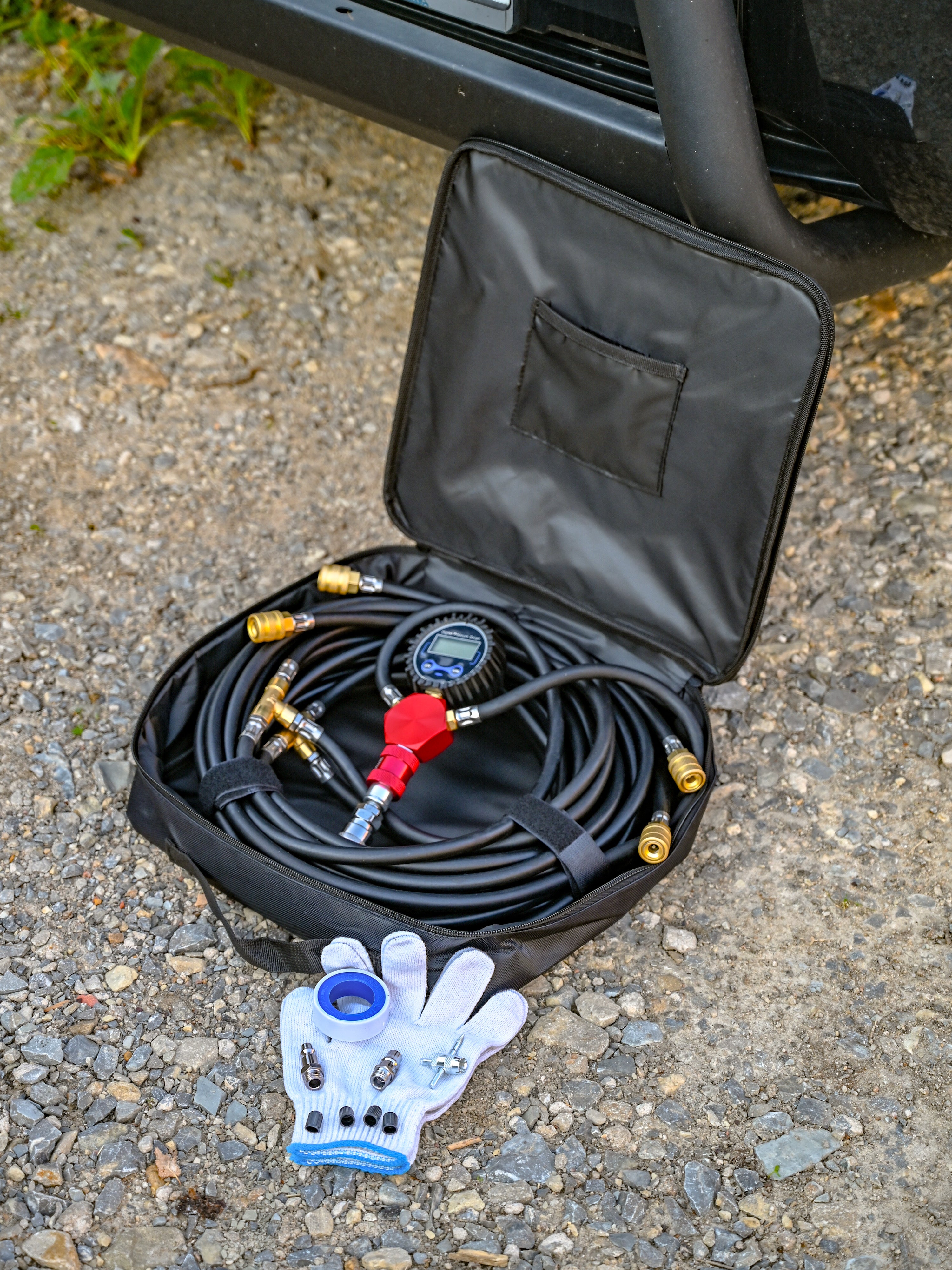 The 4-Tire Inflation/Deflation System - Offrotie Hose Kit - Up To 4500mm Wheelbase