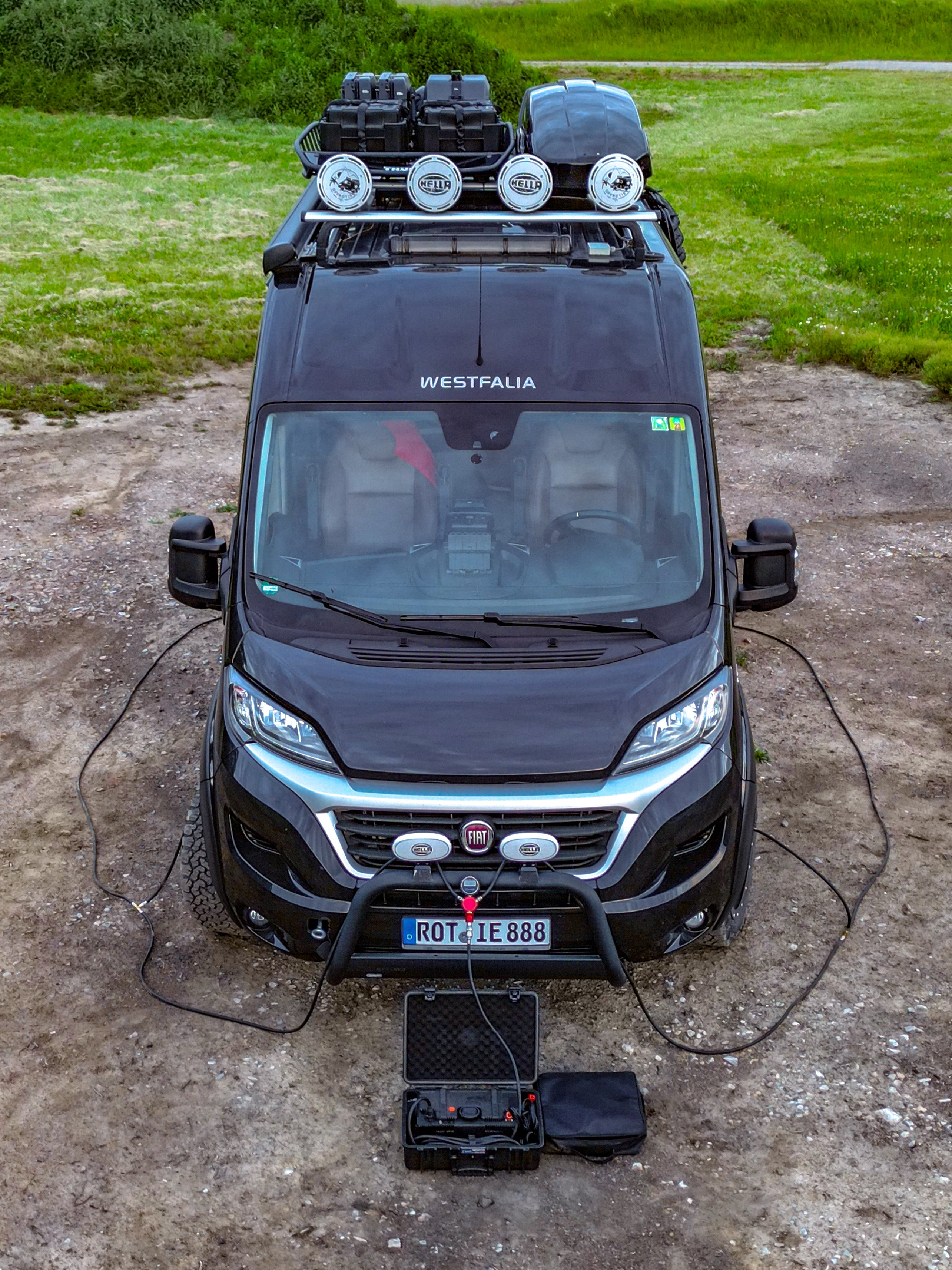 The 4-Tire Inflation/Deflation System - Offrotie Hose Kit - Up To 4500mm Wheelbase