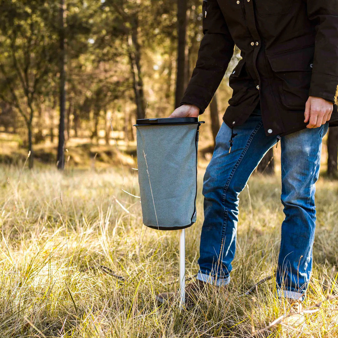 Flextrash Campstick: portátil para la vida en furgoneta