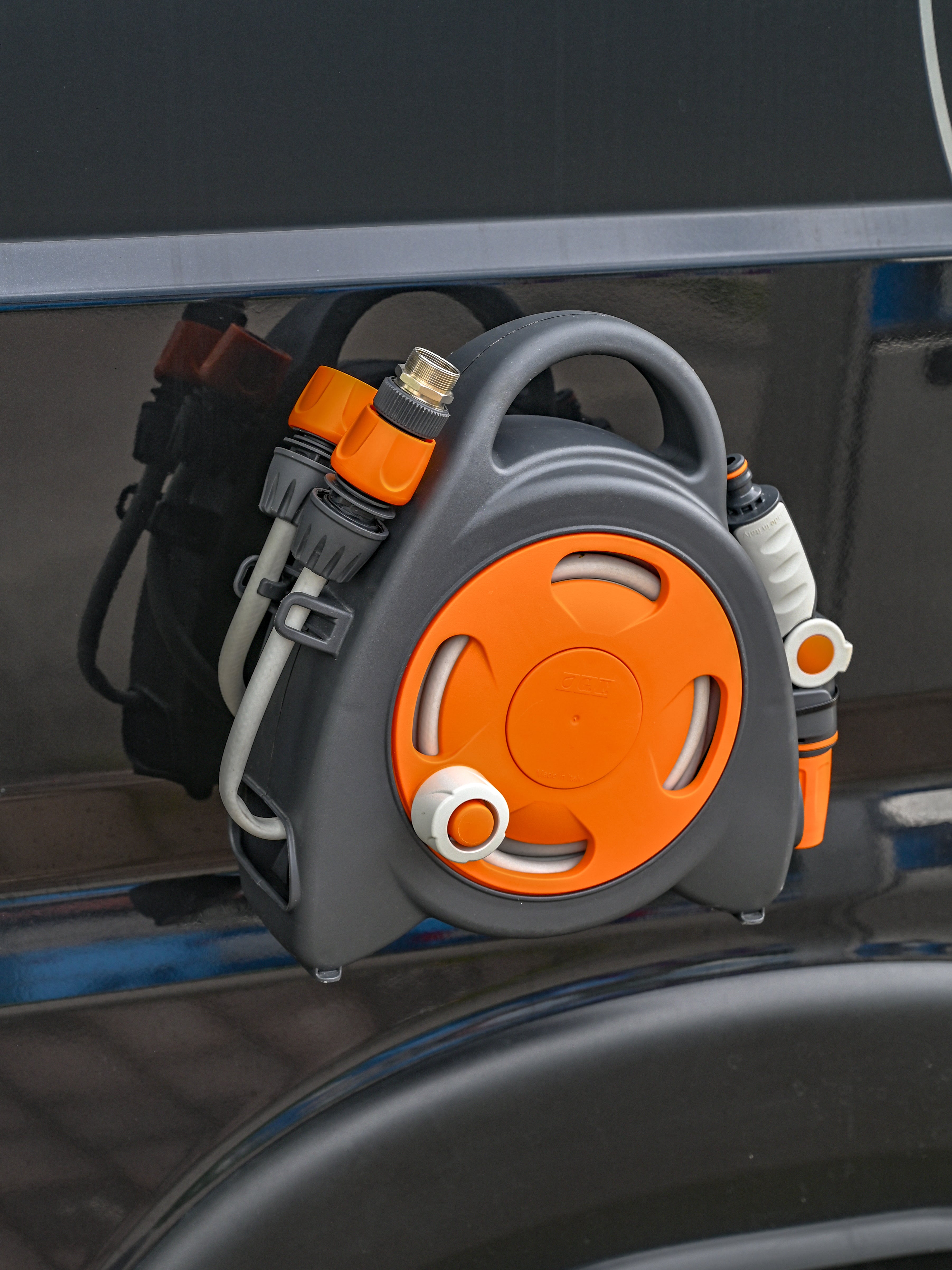 Die Mini-Schlauchtasche - Magnetische Schlauchtrommel - Offrotie - Tragbar für Vanlife