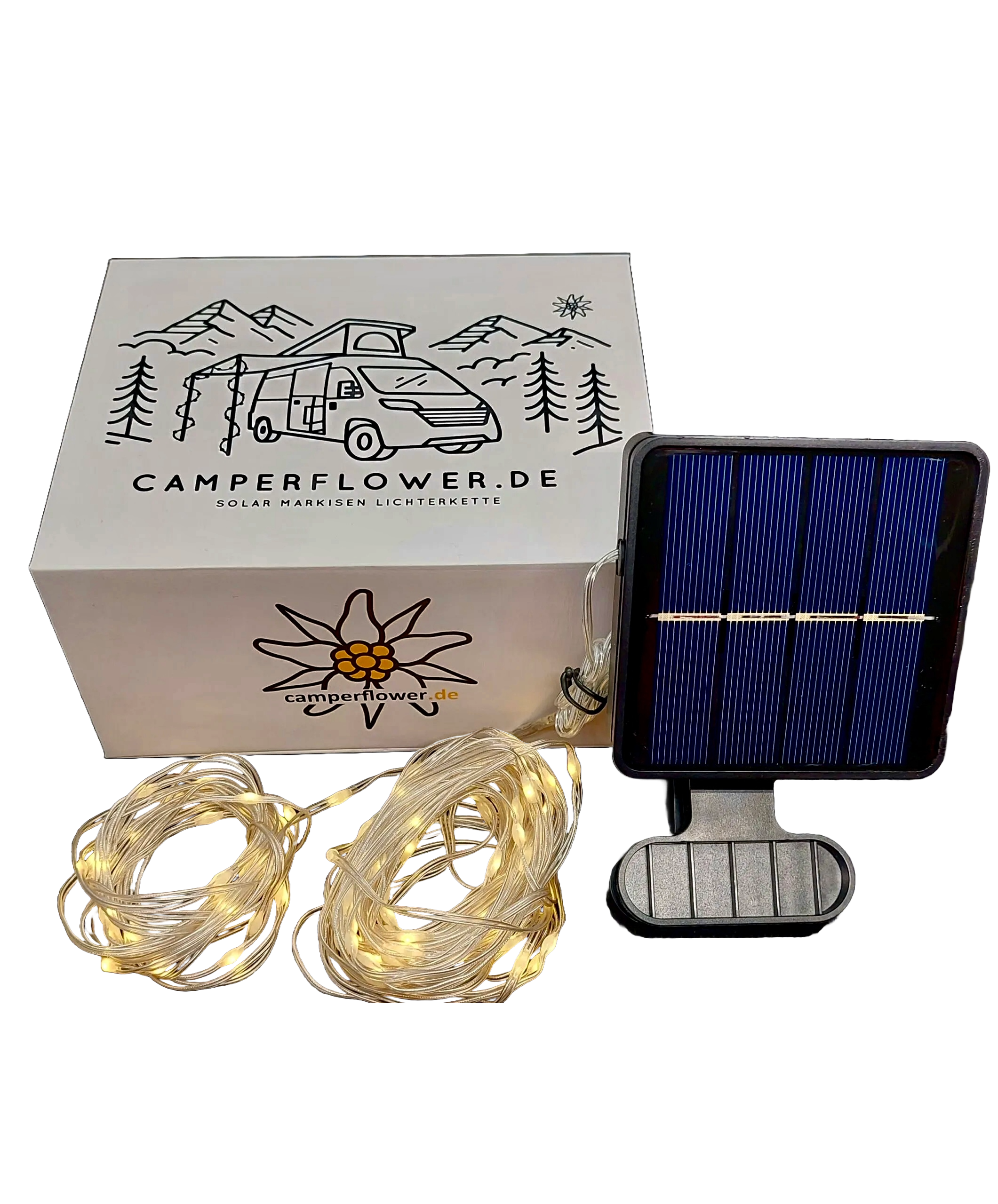 Luci solari per tende da sole - Impermeabili IP65 - Per tutte le tende da sole