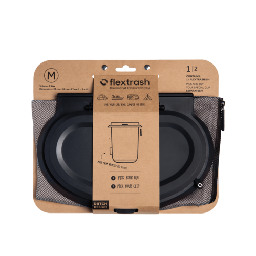 Papelera Flextrash - Mediana 5 litros - Portátil para Vanlife