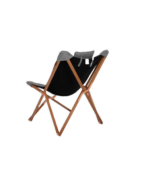 The Bo-Camp Bloomsbury Relax Chair - Urban Outdoor Collection - Foldable for Vanlife