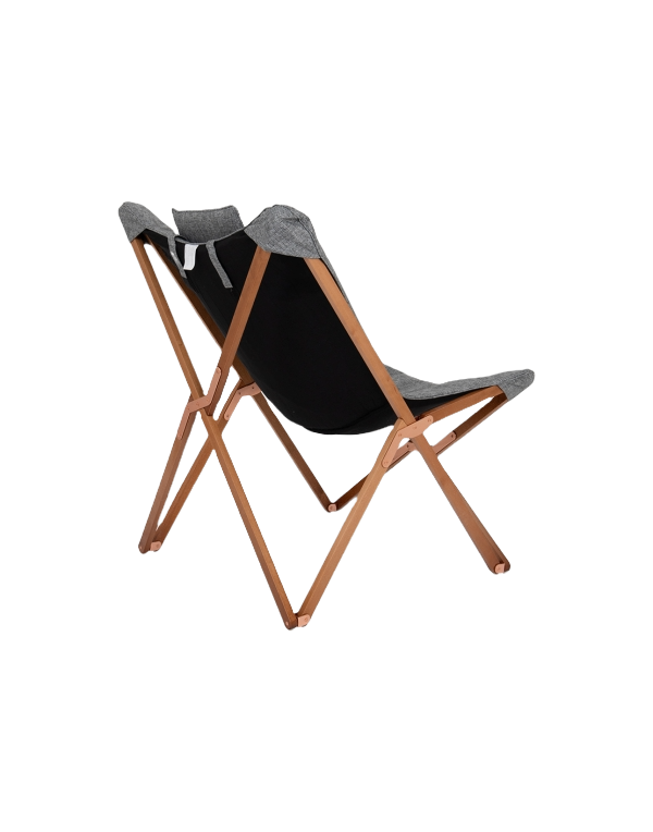 The Bo-Camp Bloomsbury Relax Chair - Urban Outdoor Collection - Foldable for Vanlife