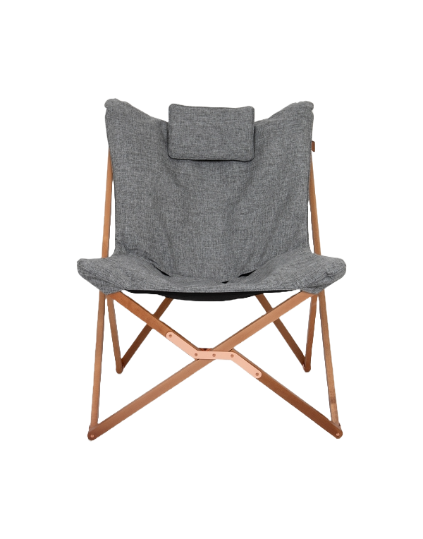 The Bo-Camp Bloomsbury Relax Chair - Urban Outdoor Collection - Foldable for Vanlife