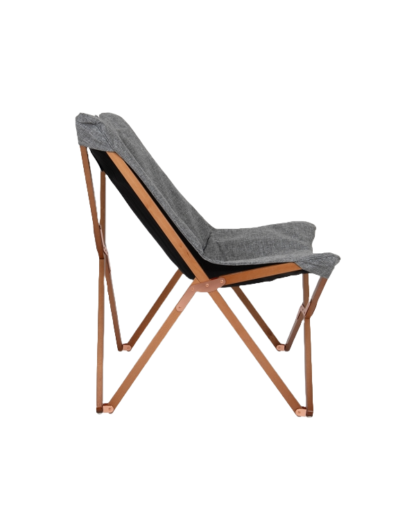 The Bo-Camp Bloomsbury Relax Chair - Urban Outdoor Collection - Foldable for Vanlife