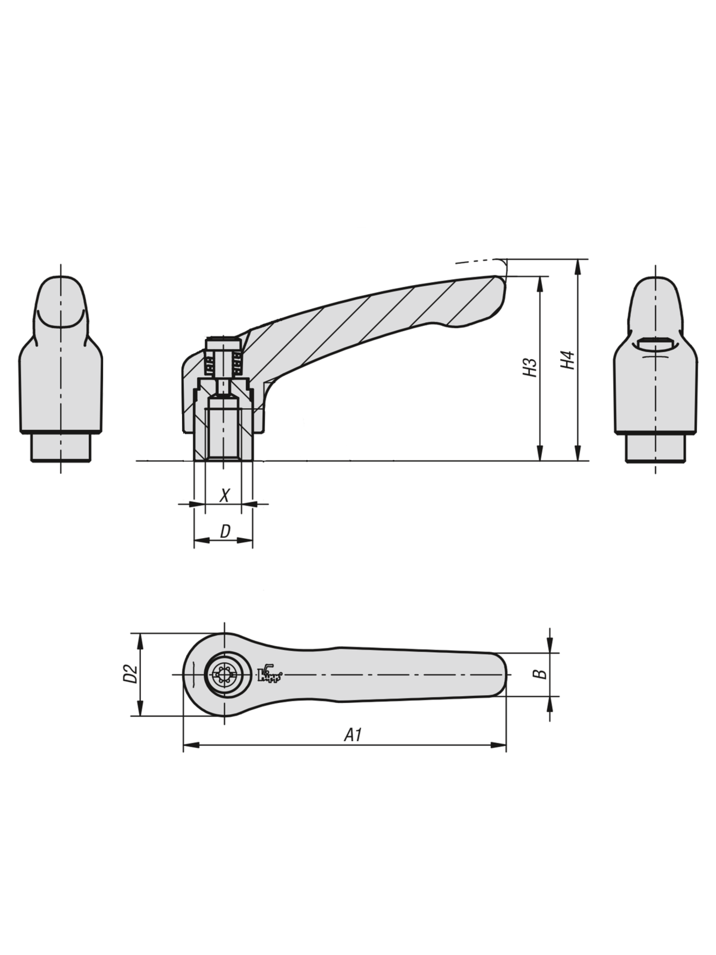 Supporto magnetico per gambe tenda da sole – Offrotie – Per tutte le tende da sole per furgoni