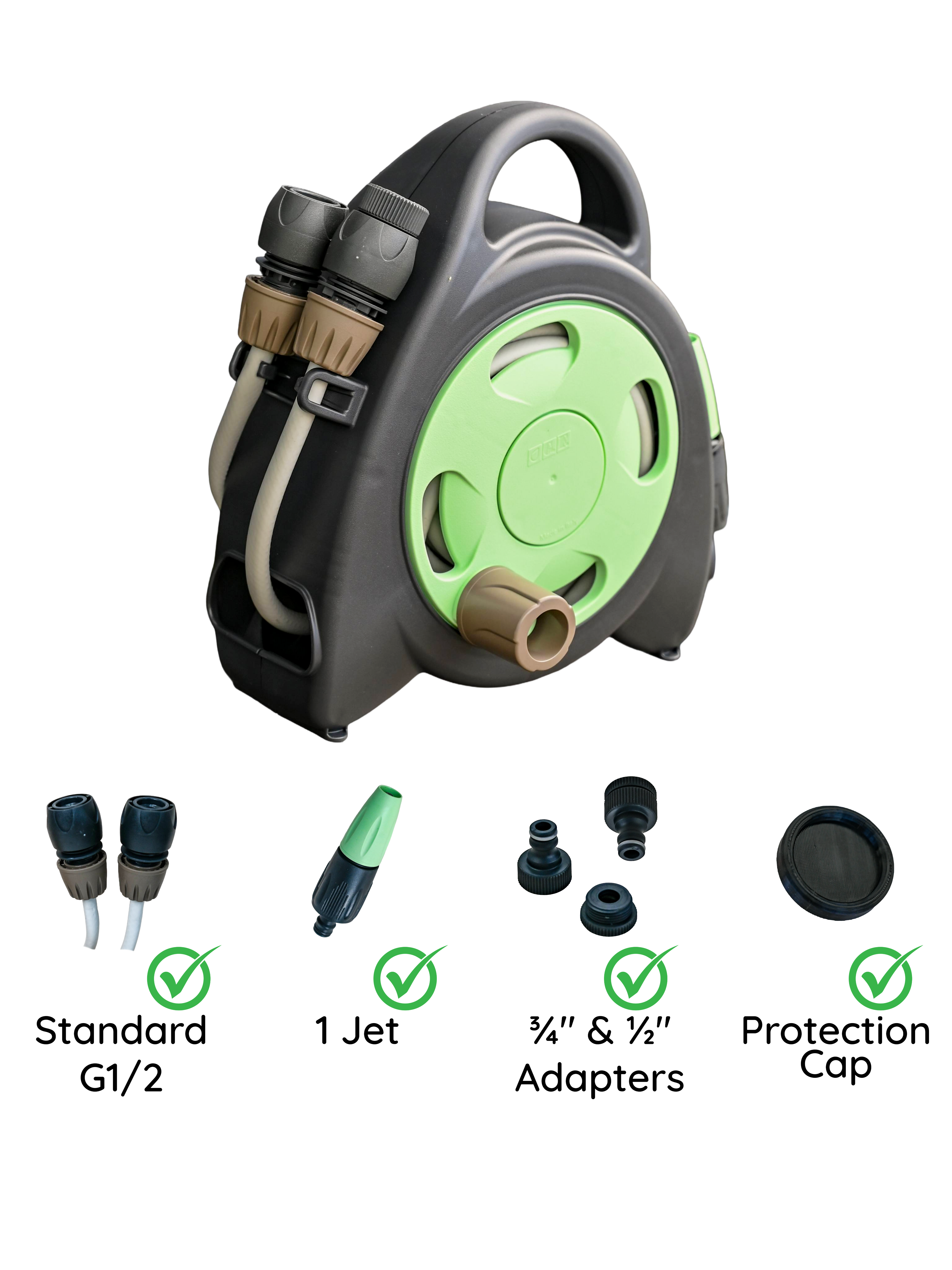 The Mini Bag Bag - Enrollador magnético para manguera - Offrotie - 70% plástico reciclado