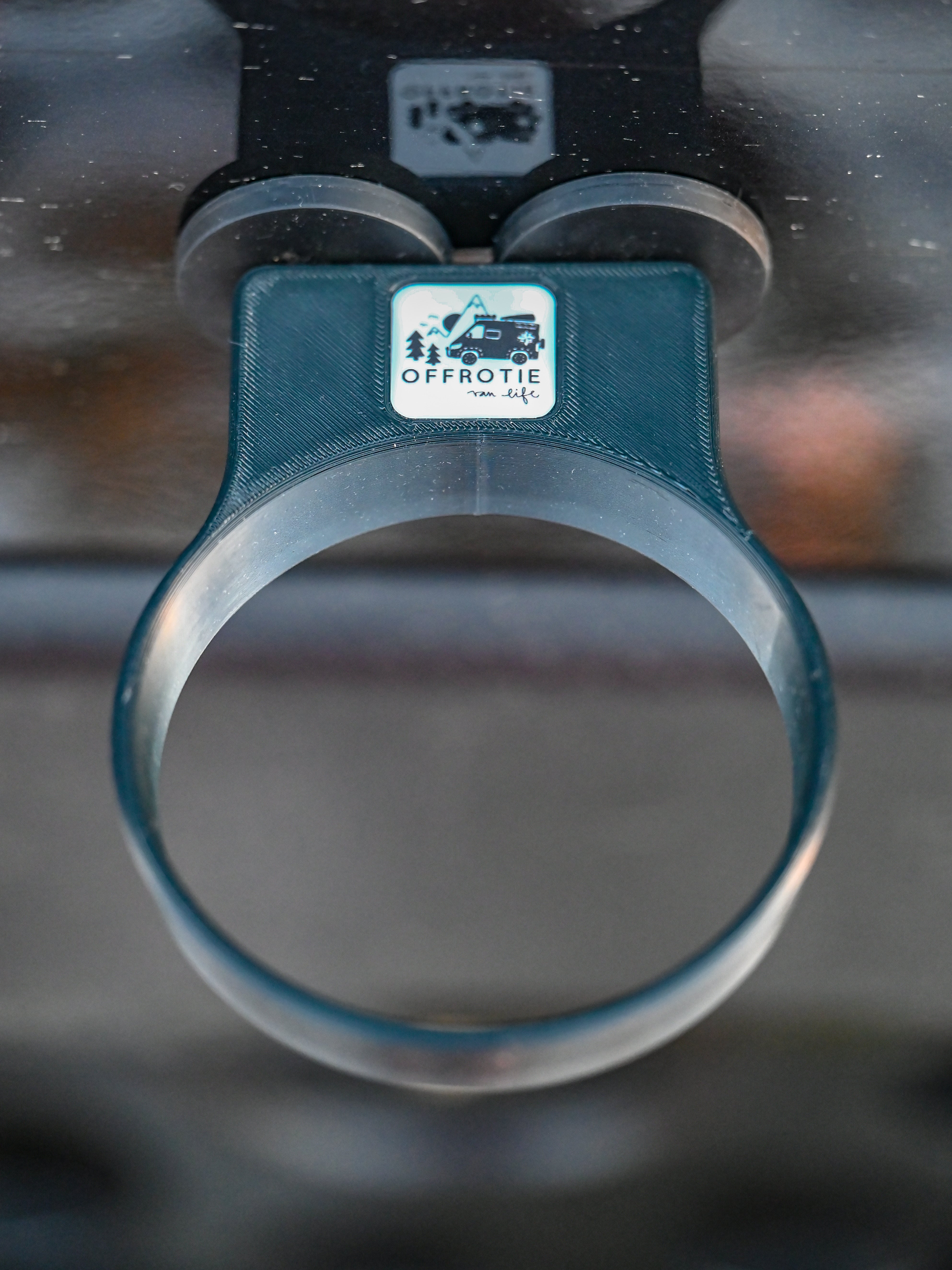 The Ring – Magnetic Plant Holder ø100mm – Offrotie 3D Printed – Portable for Vanlife