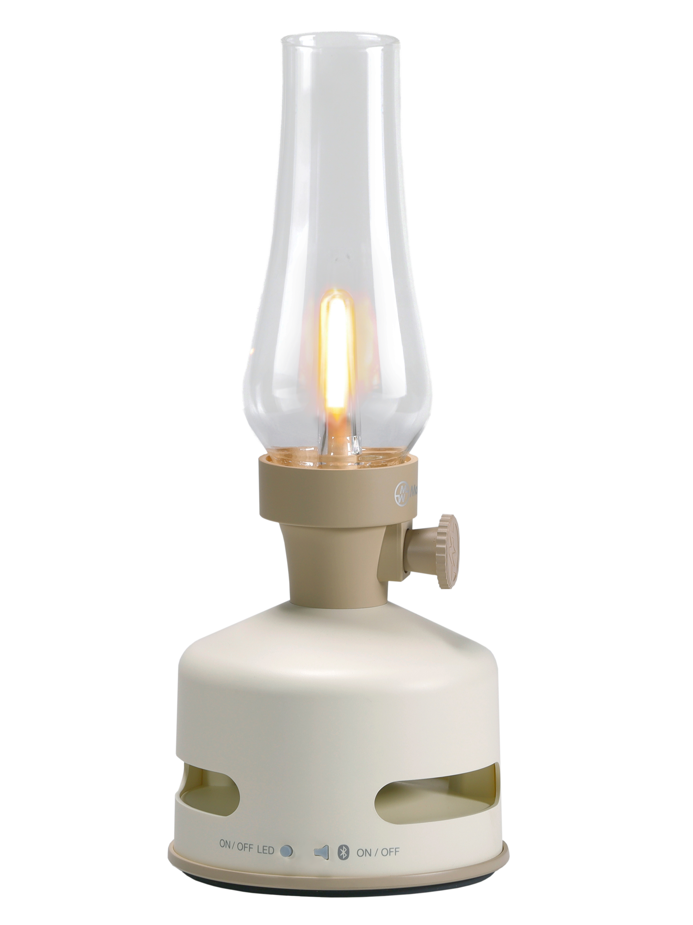 Lanterna LED con altoparlante - Alimentata a batteria - Portatile per Vanlife
