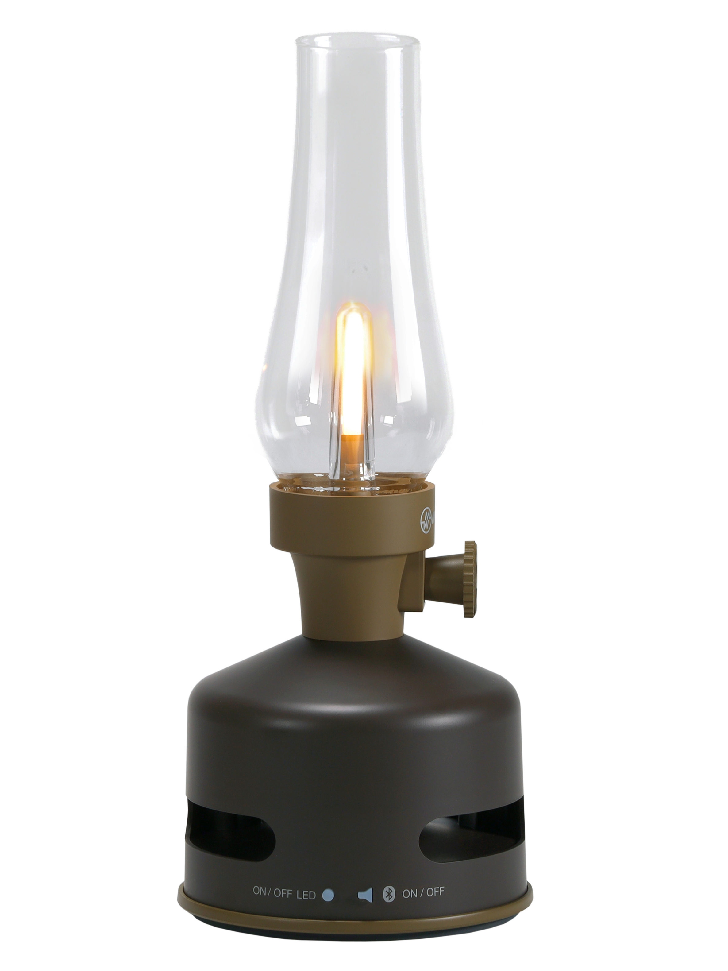 Lanterna LED con altoparlante - Alimentata a batteria - Portatile per Vanlife