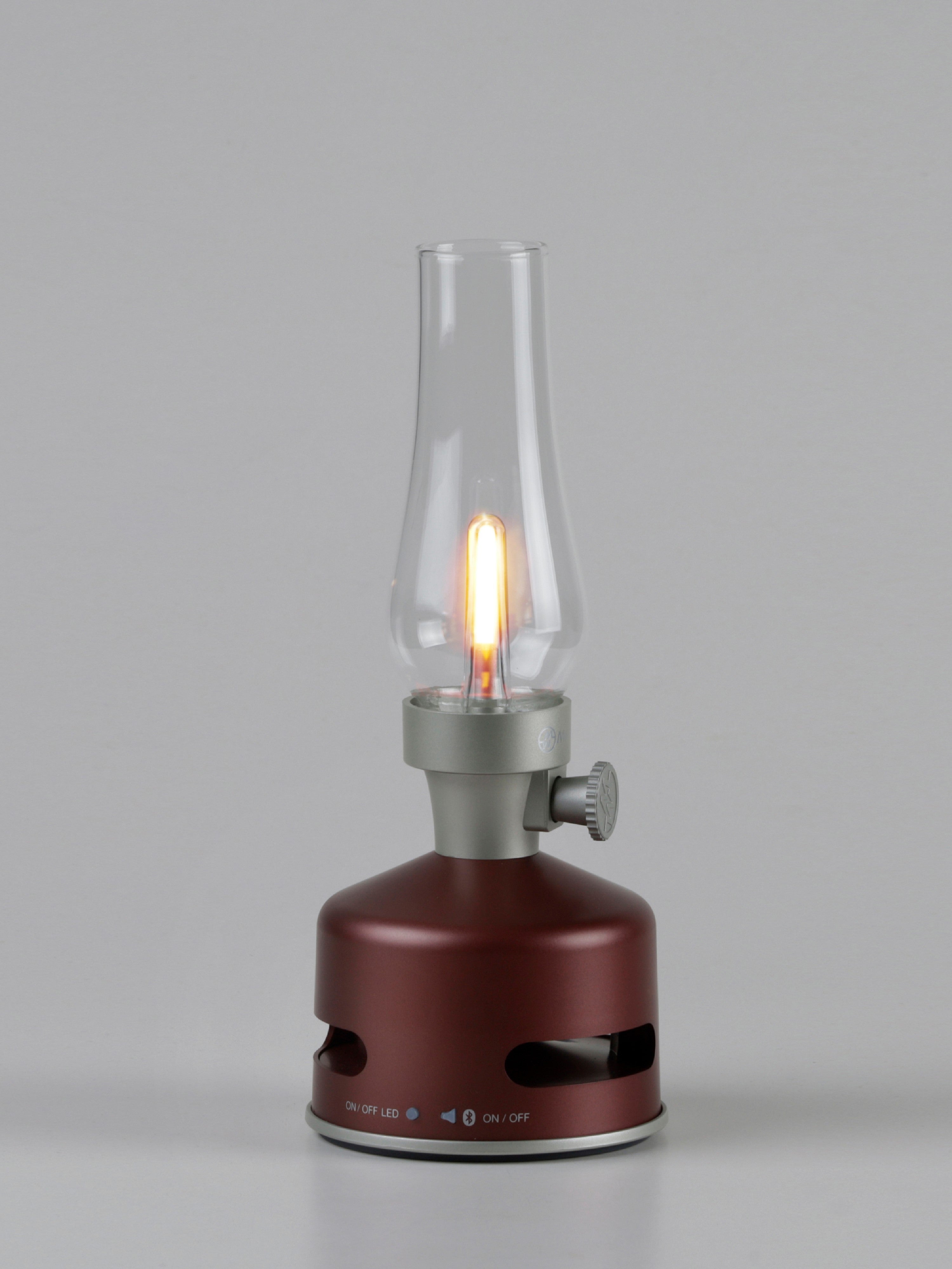 Lanterna LED con altoparlante - Alimentata a batteria - Portatile per Vanlife