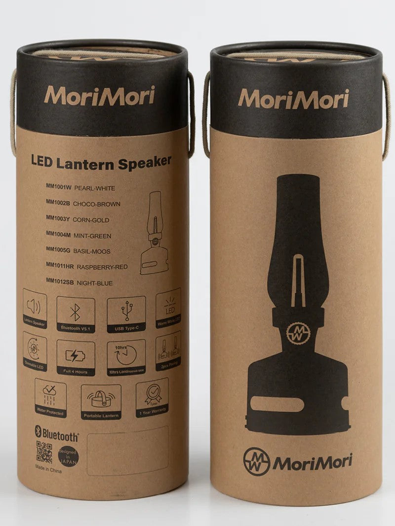 Lanterna LED con altoparlante - Alimentata a batteria - Portatile per Vanlife