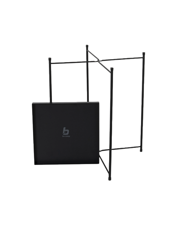 Mesa auxiliar de acero - Colección industrial Bo-Camp - Plegable para Vanlife