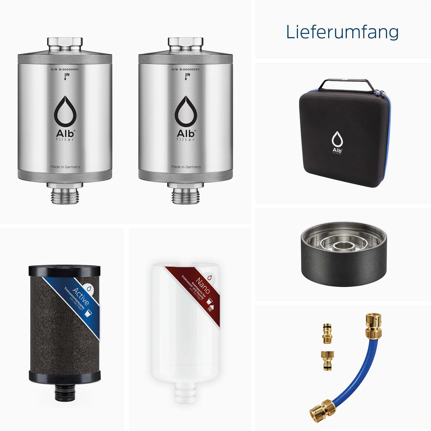Le système de filtration d'eau – Alb Filter Mobil Fusion Camping Set – Portable pour Vanlife